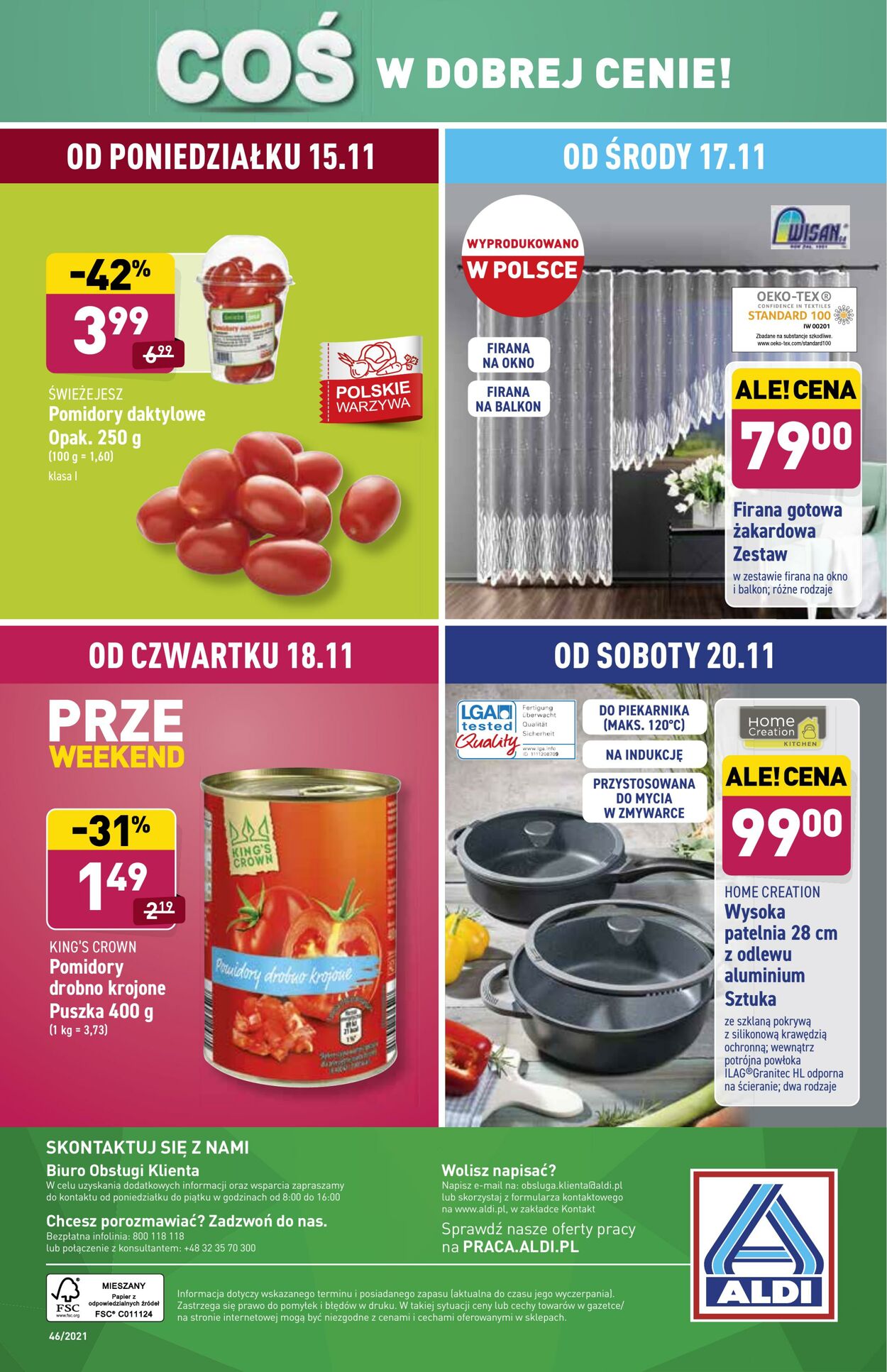 Gazetka Aldi 15.11.2021 - 25.11.2021