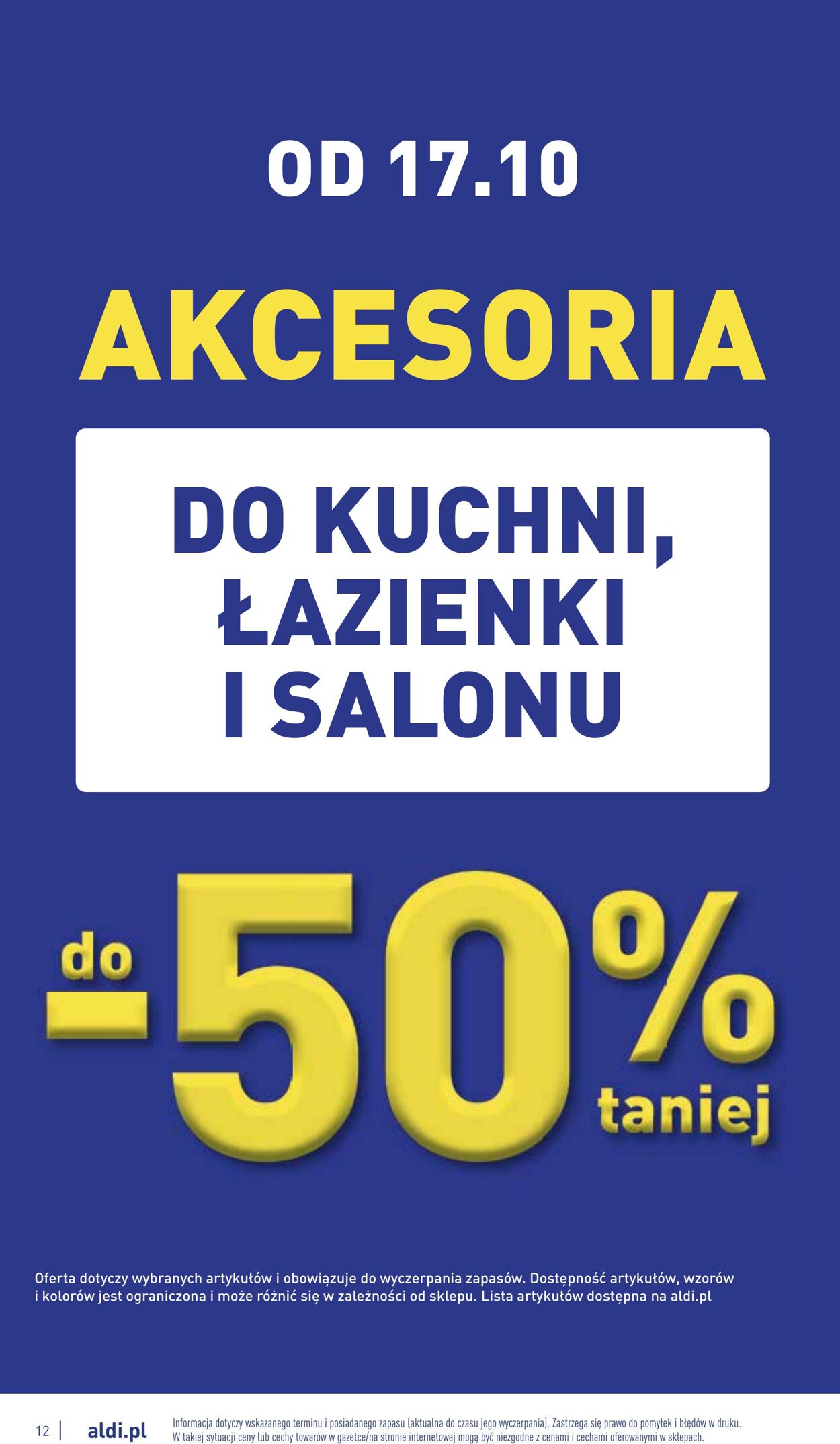 Gazetka Aldi 19.10.2022 - 22.10.2022