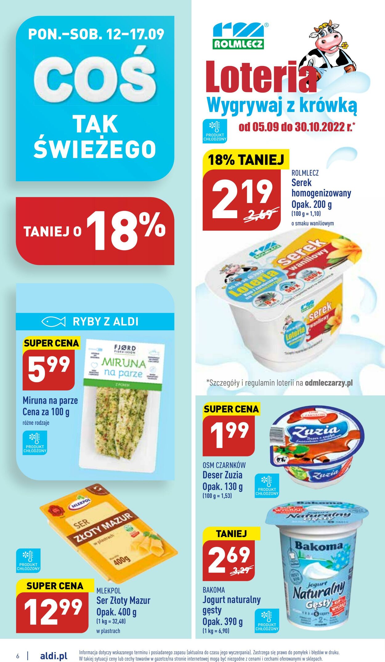 Gazetka Aldi 12.09.2022 - 17.09.2022