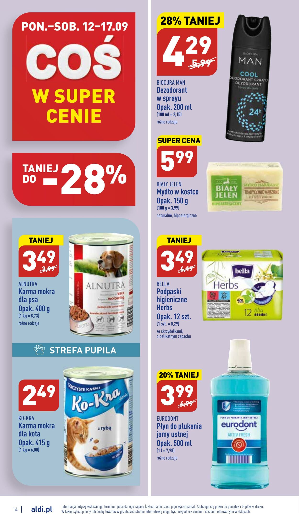 Gazetka Aldi 12.09.2022 - 17.09.2022