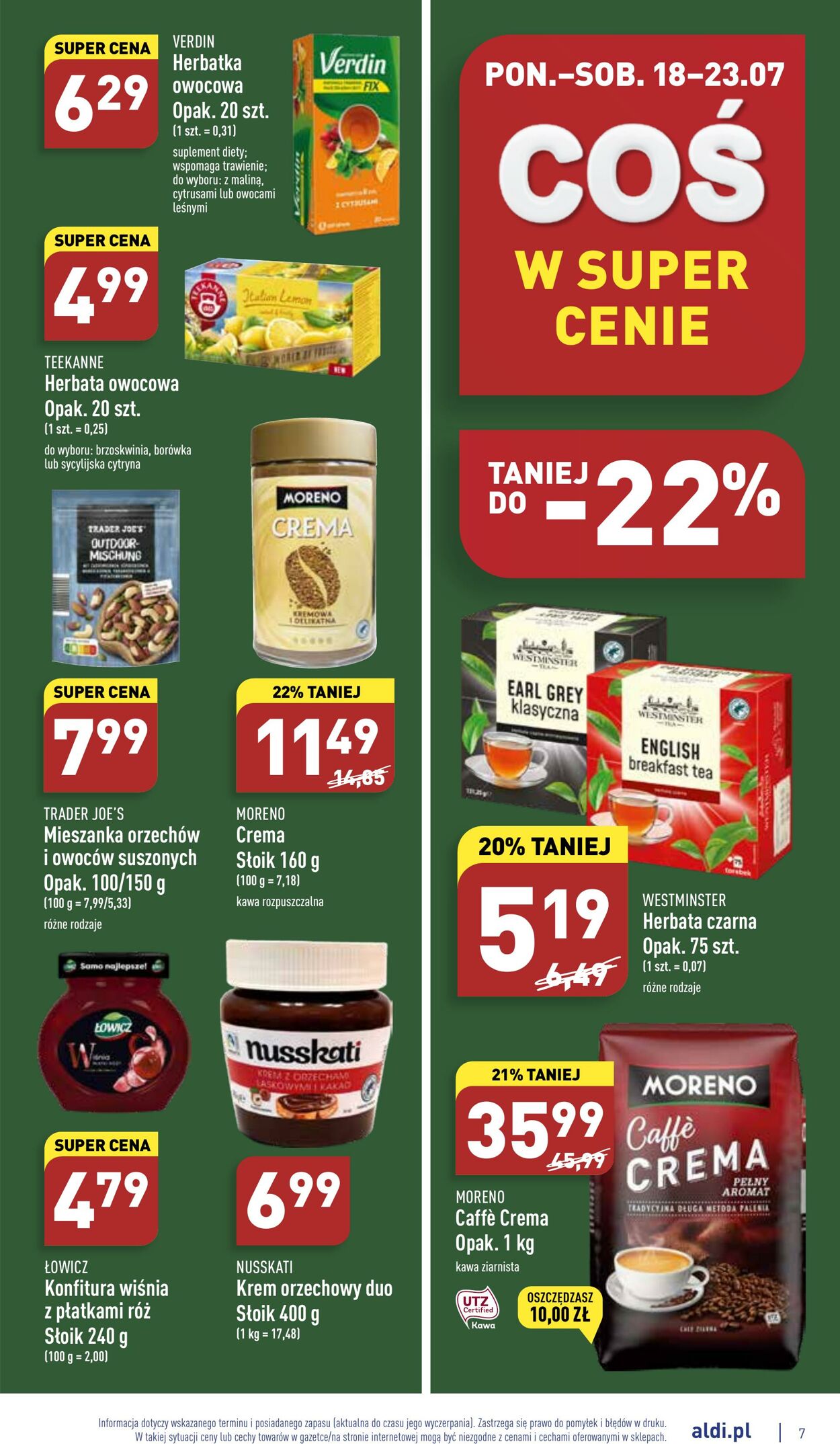 Gazetka Aldi 18.07.2022 - 23.07.2022