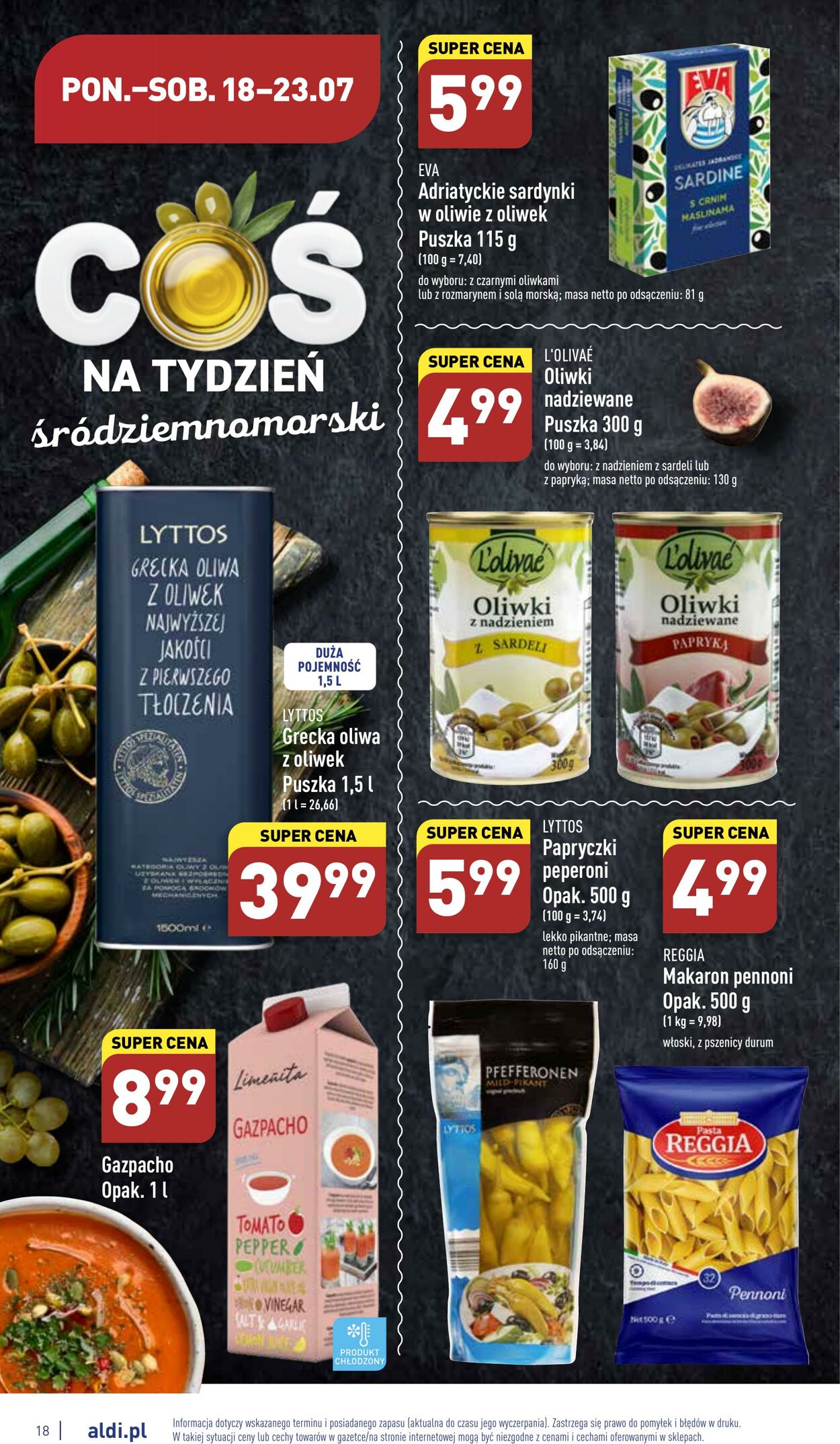 Gazetka Aldi 18.07.2022 - 23.07.2022