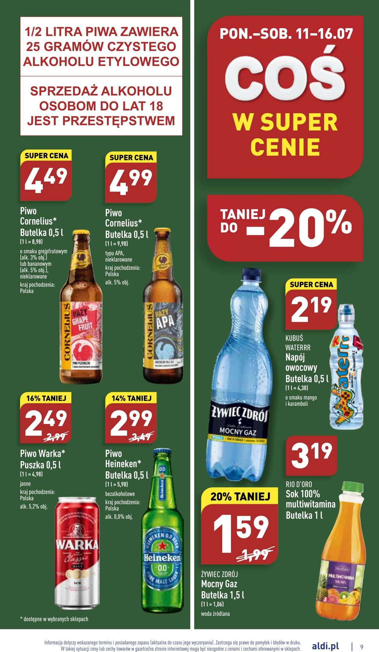 Gazetka Aldi 18.07.2022 - 23.07.2022