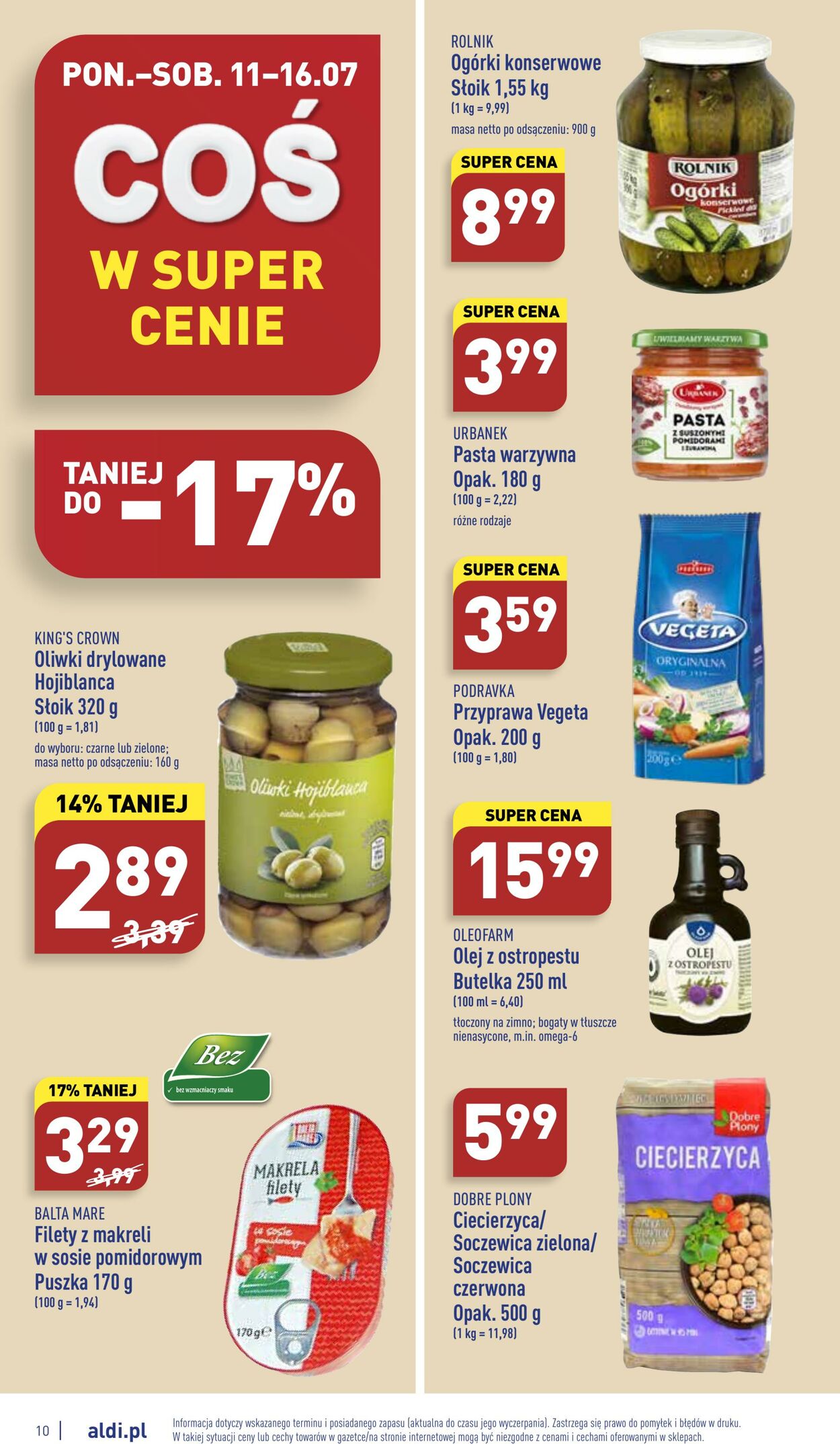 Gazetka Aldi 18.07.2022 - 23.07.2022