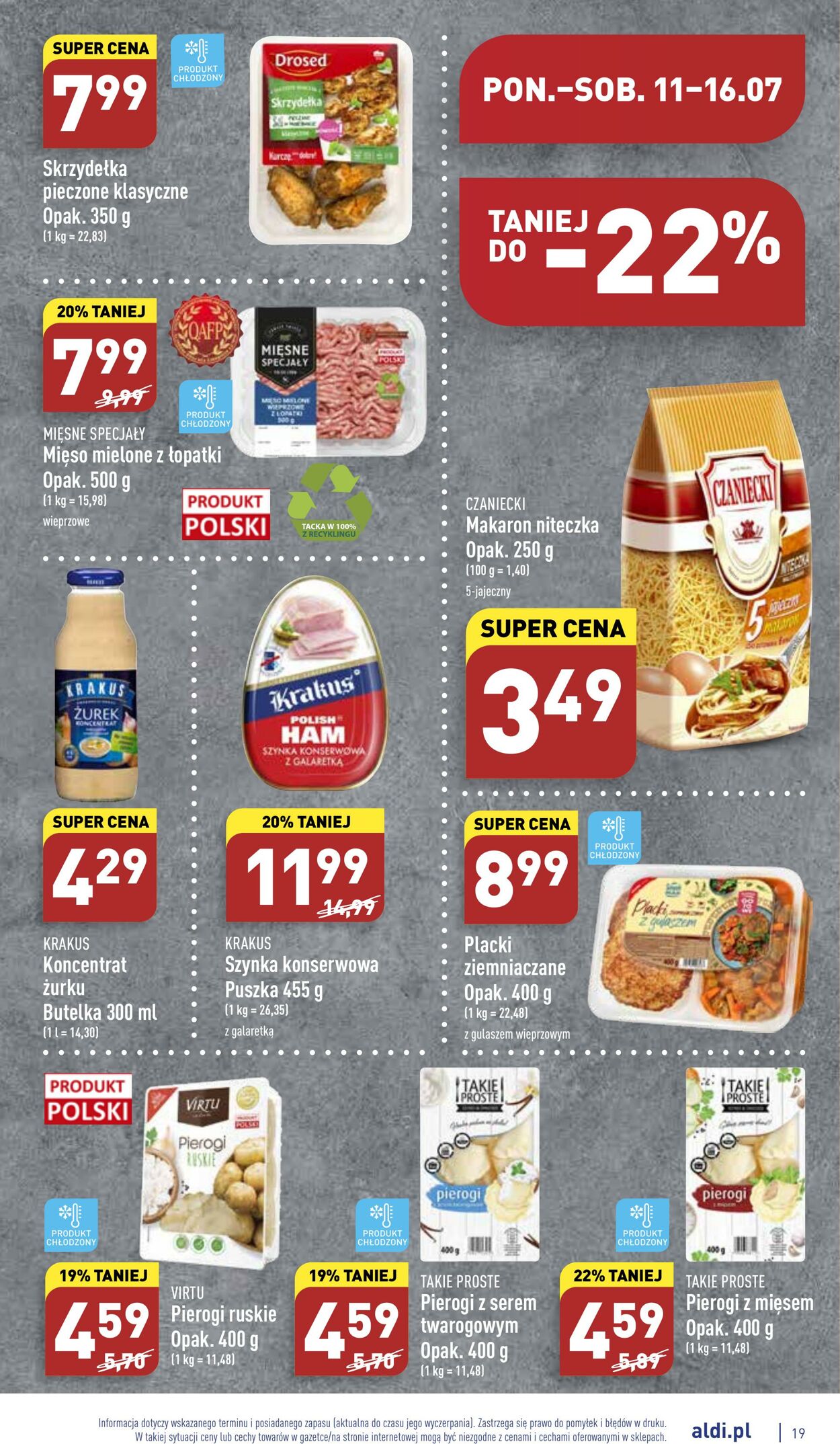 Gazetka Aldi 18.07.2022 - 23.07.2022