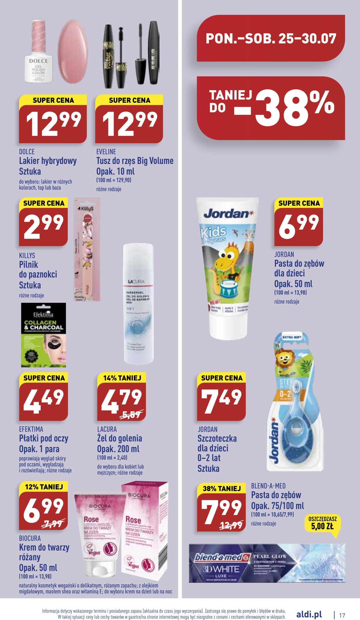 Gazetka Aldi 25.07.2022 - 30.07.2022