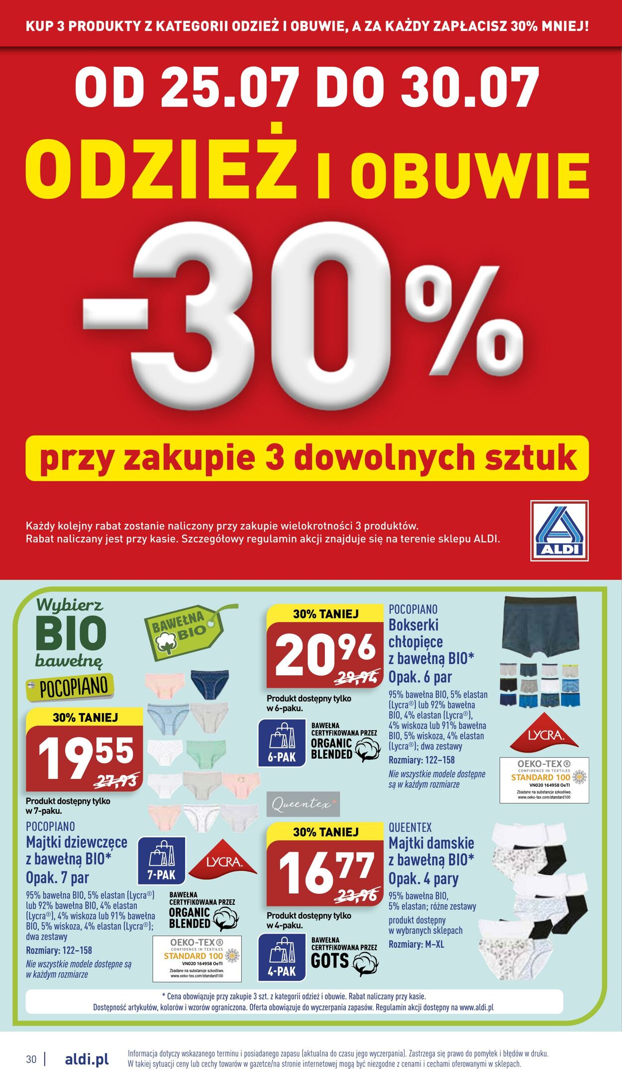 Gazetka Aldi 25.07.2022 - 30.07.2022