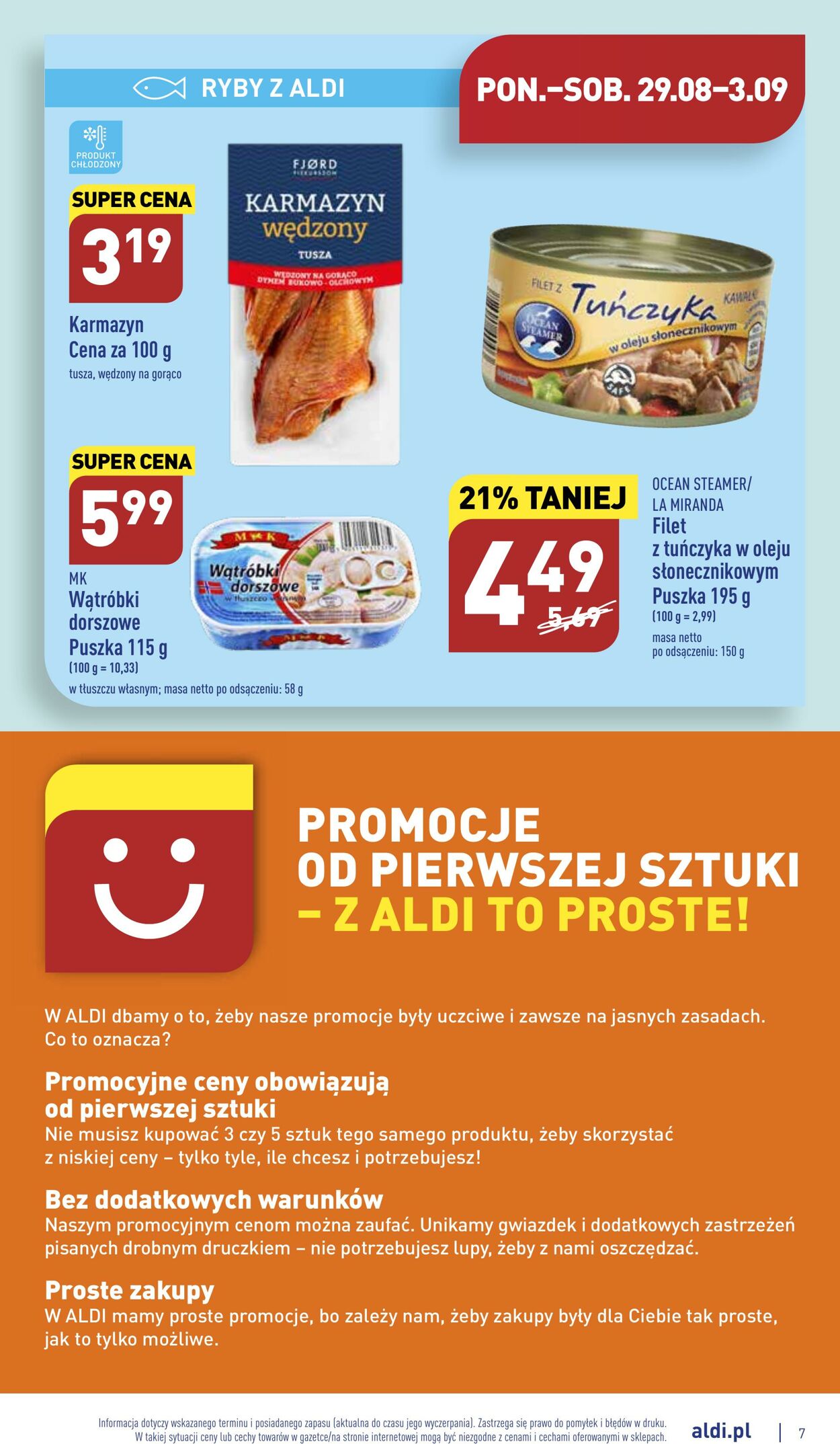 Gazetka Aldi 29.08.2022 - 03.09.2022