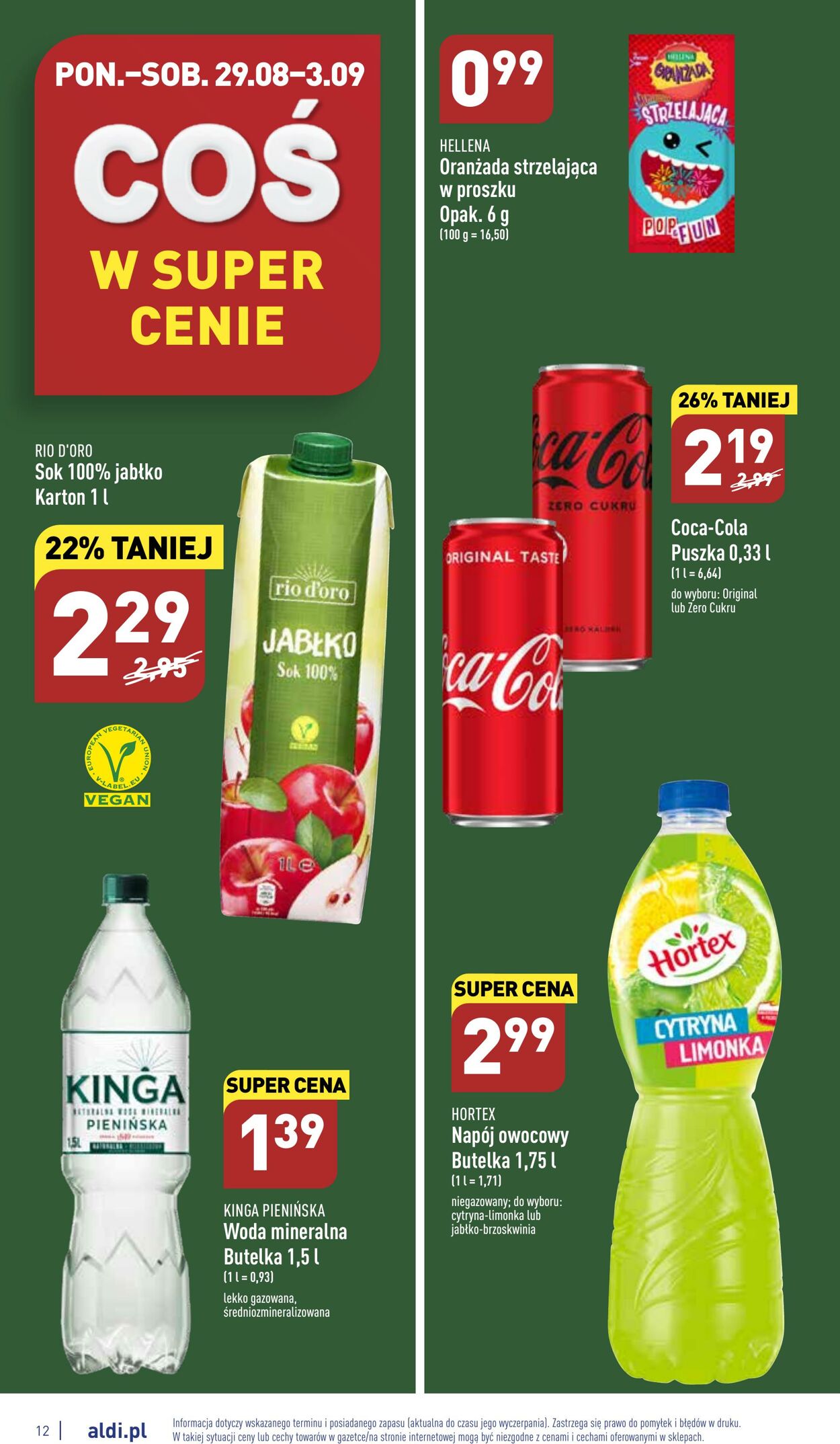 Gazetka Aldi 29.08.2022 - 03.09.2022