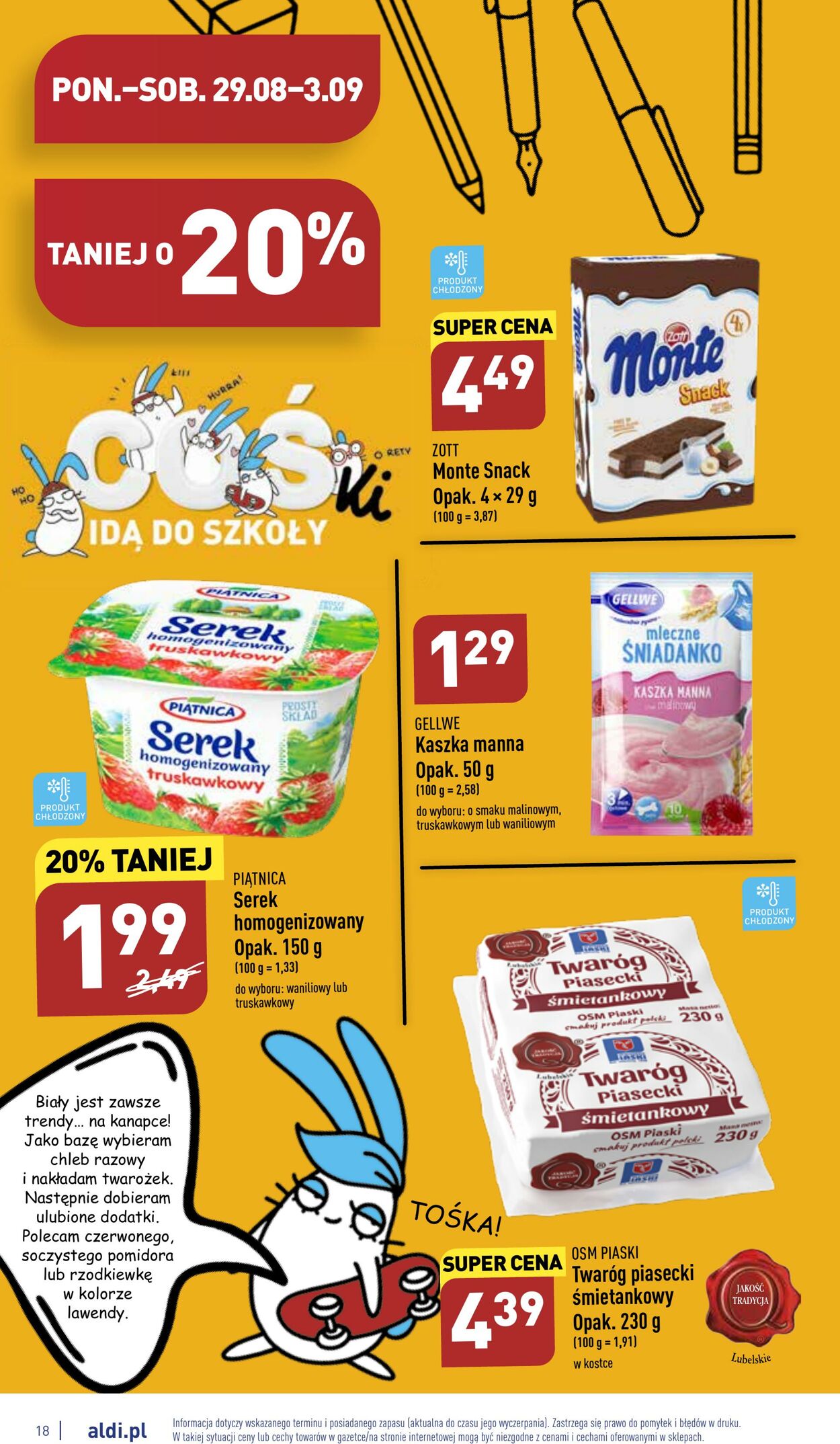 Gazetka Aldi 29.08.2022 - 03.09.2022