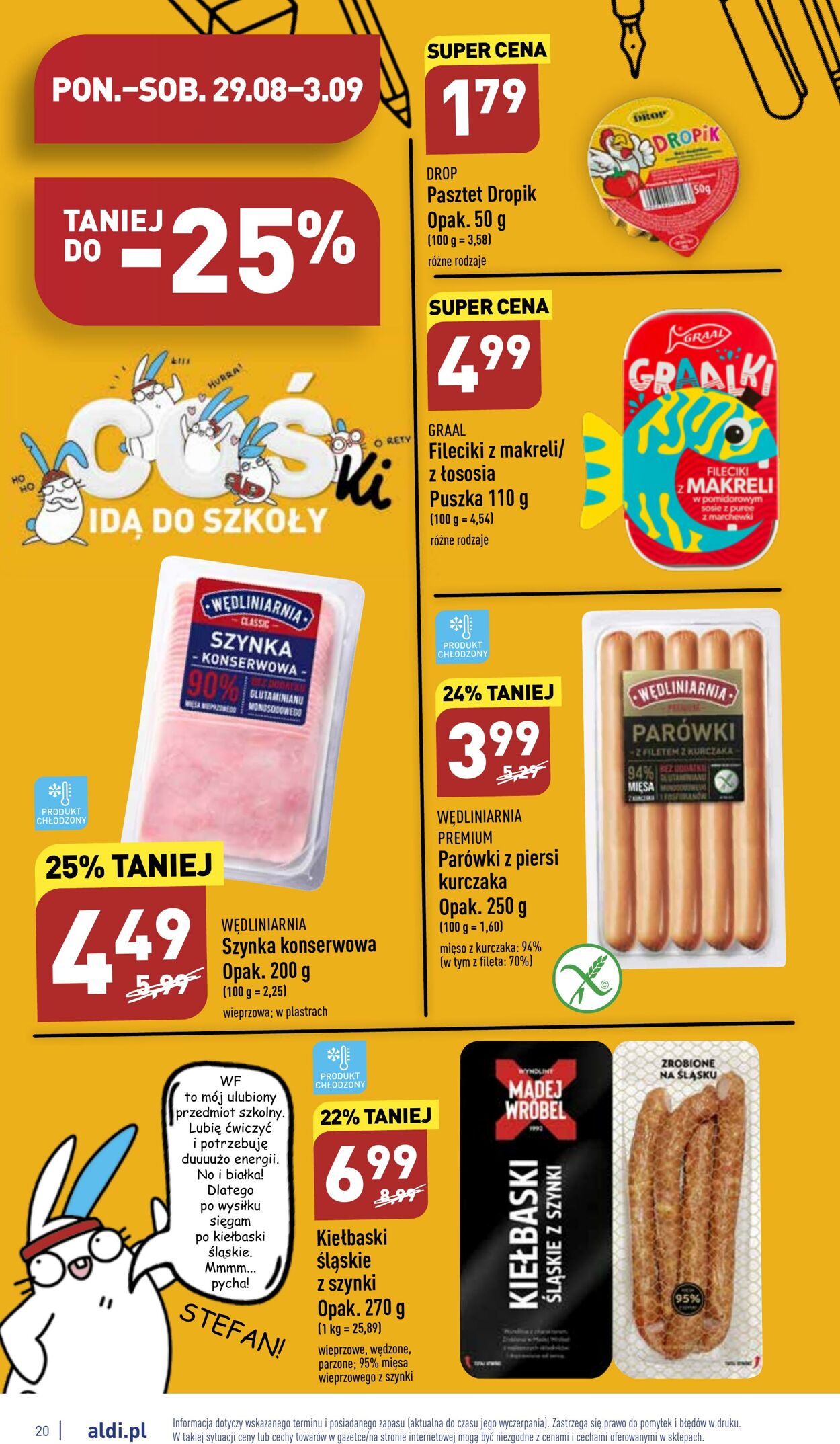 Gazetka Aldi 29.08.2022 - 03.09.2022