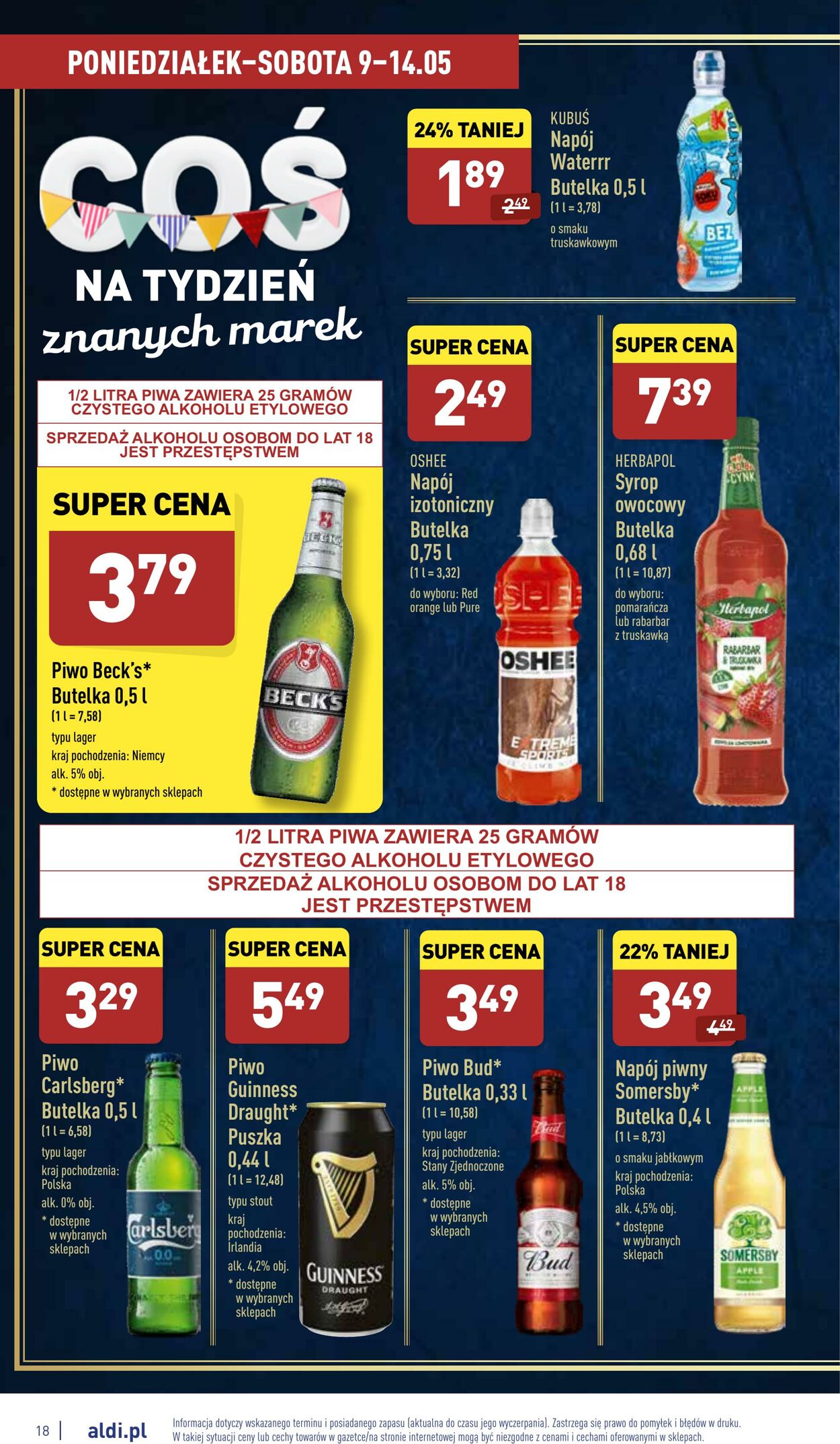 Gazetka Aldi 09.05.2022 - 14.05.2022