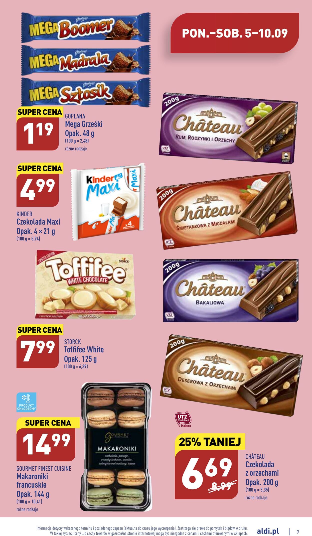 Gazetka Aldi 05.09.2022 - 10.09.2022