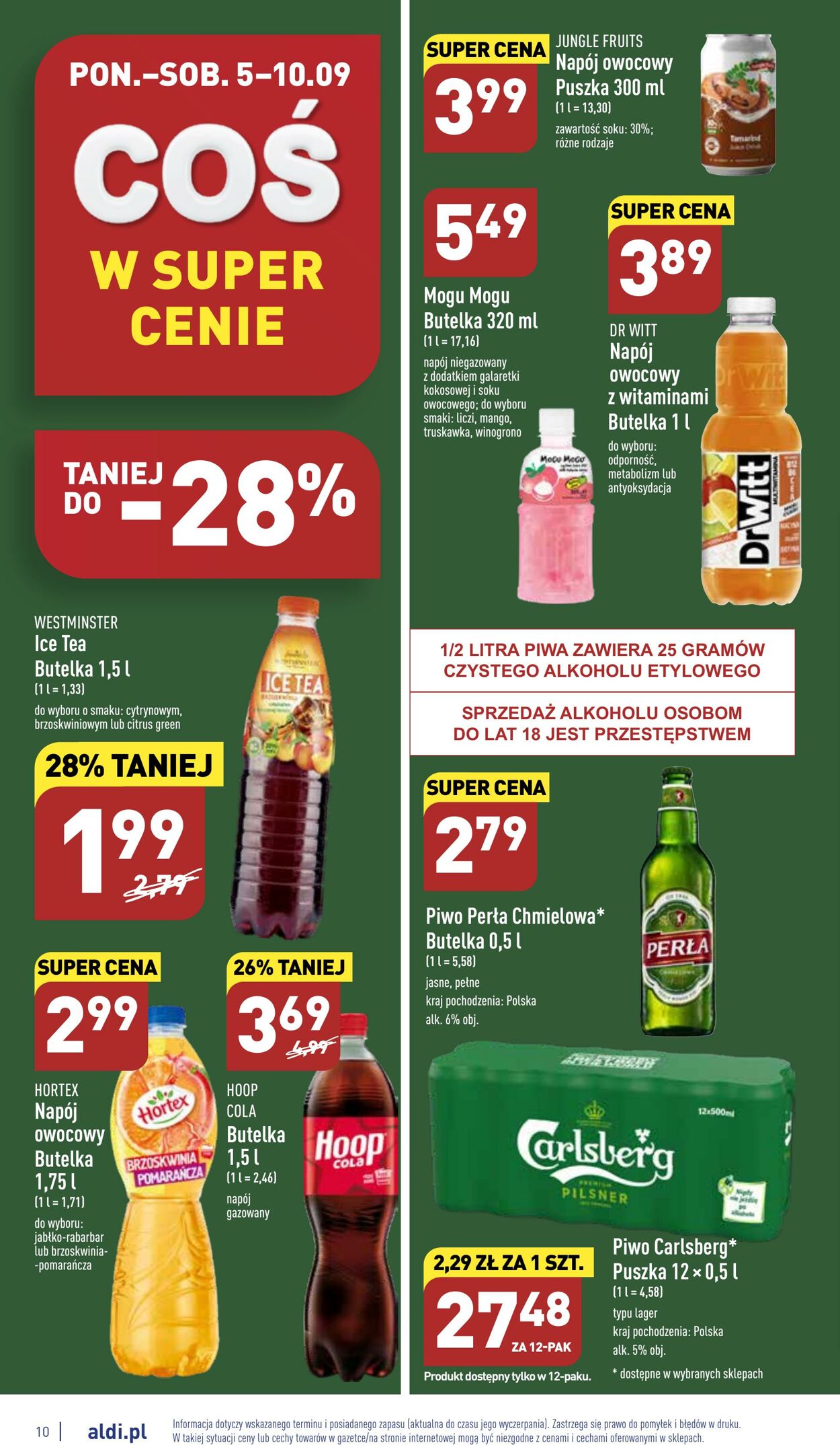 Gazetka Aldi 05.09.2022 - 10.09.2022