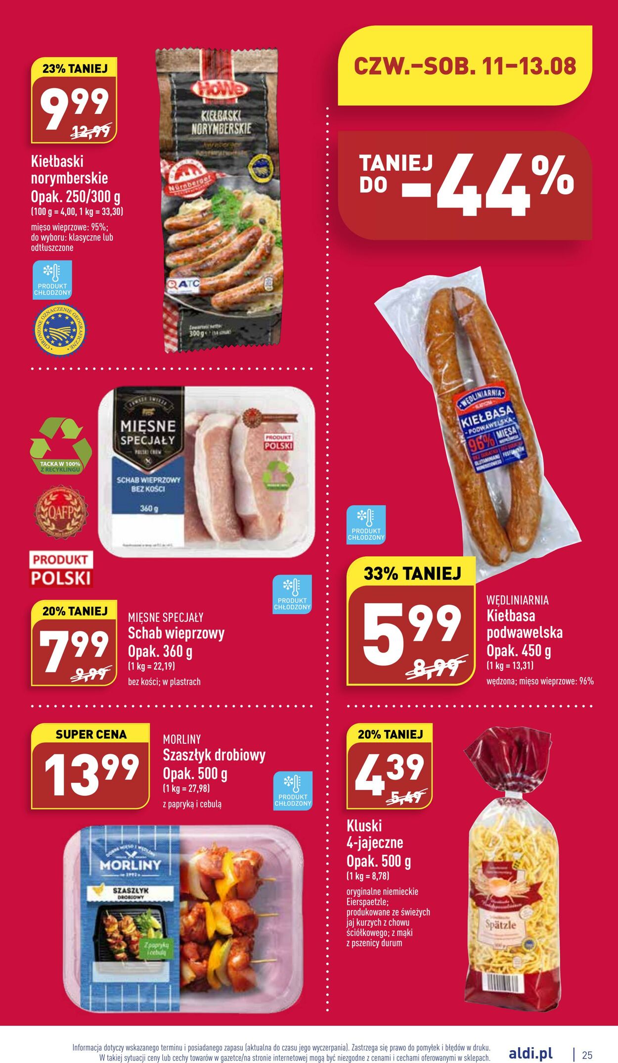 Gazetka Aldi 08.08.2022 - 13.08.2022