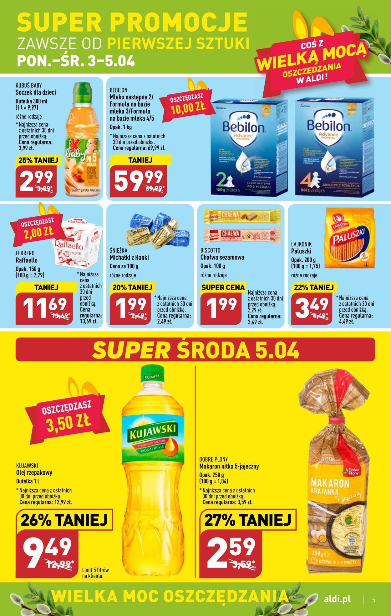 Gazetka Aldi 03.04.2023 - 08.04.2023