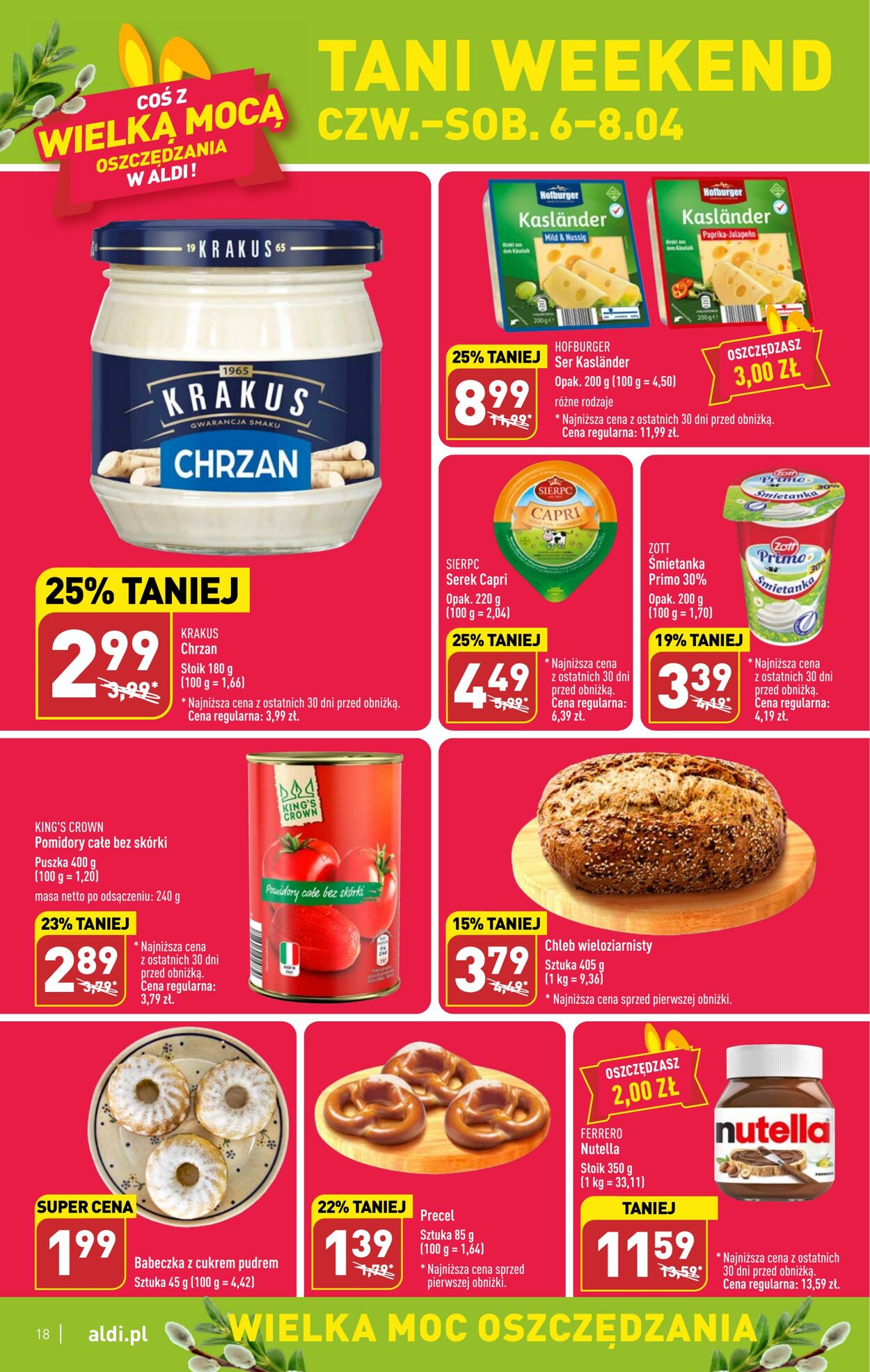 Gazetka Aldi 03.04.2023 - 08.04.2023