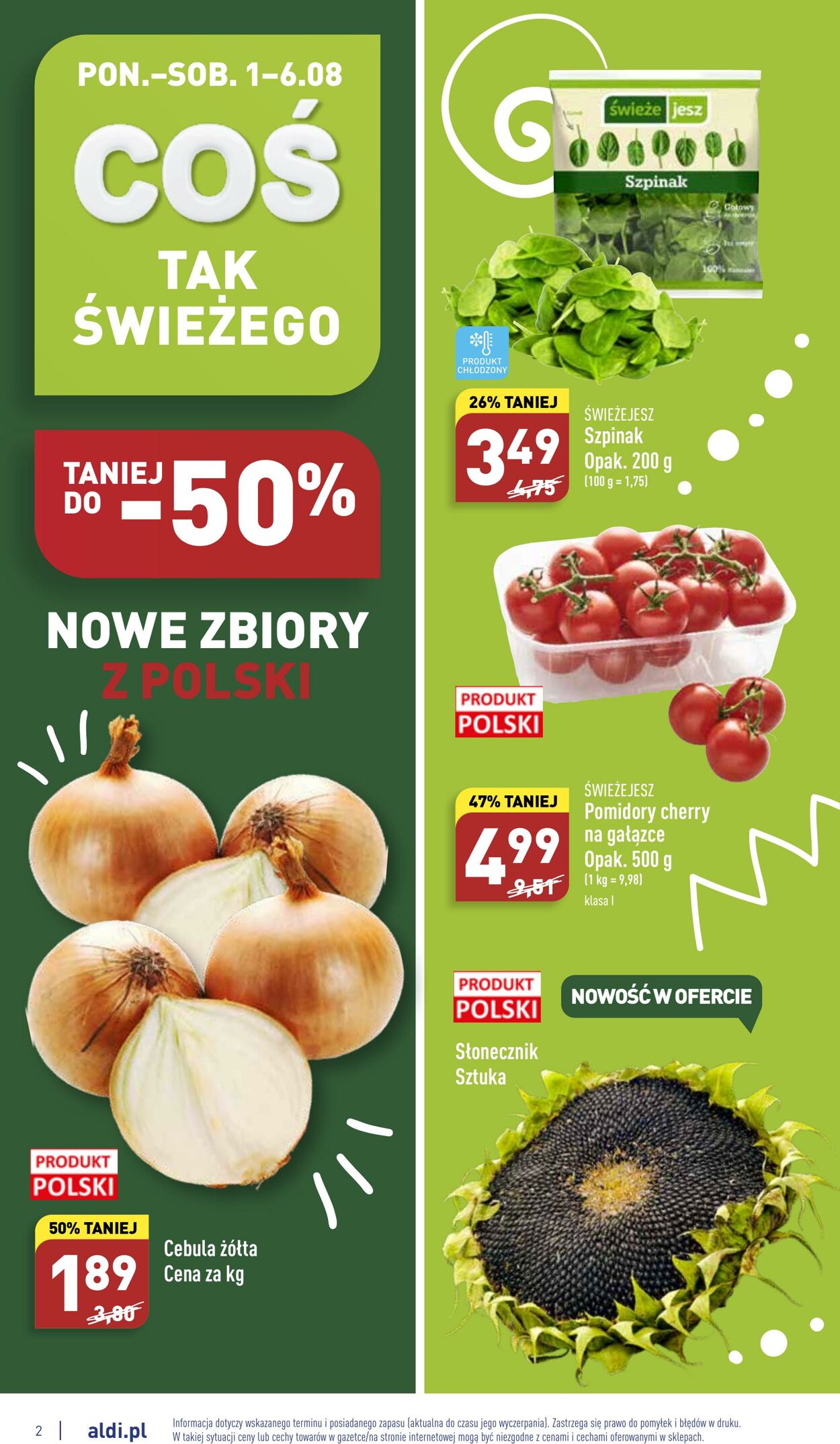 Gazetka Aldi 01.08.2022 - 06.08.2022