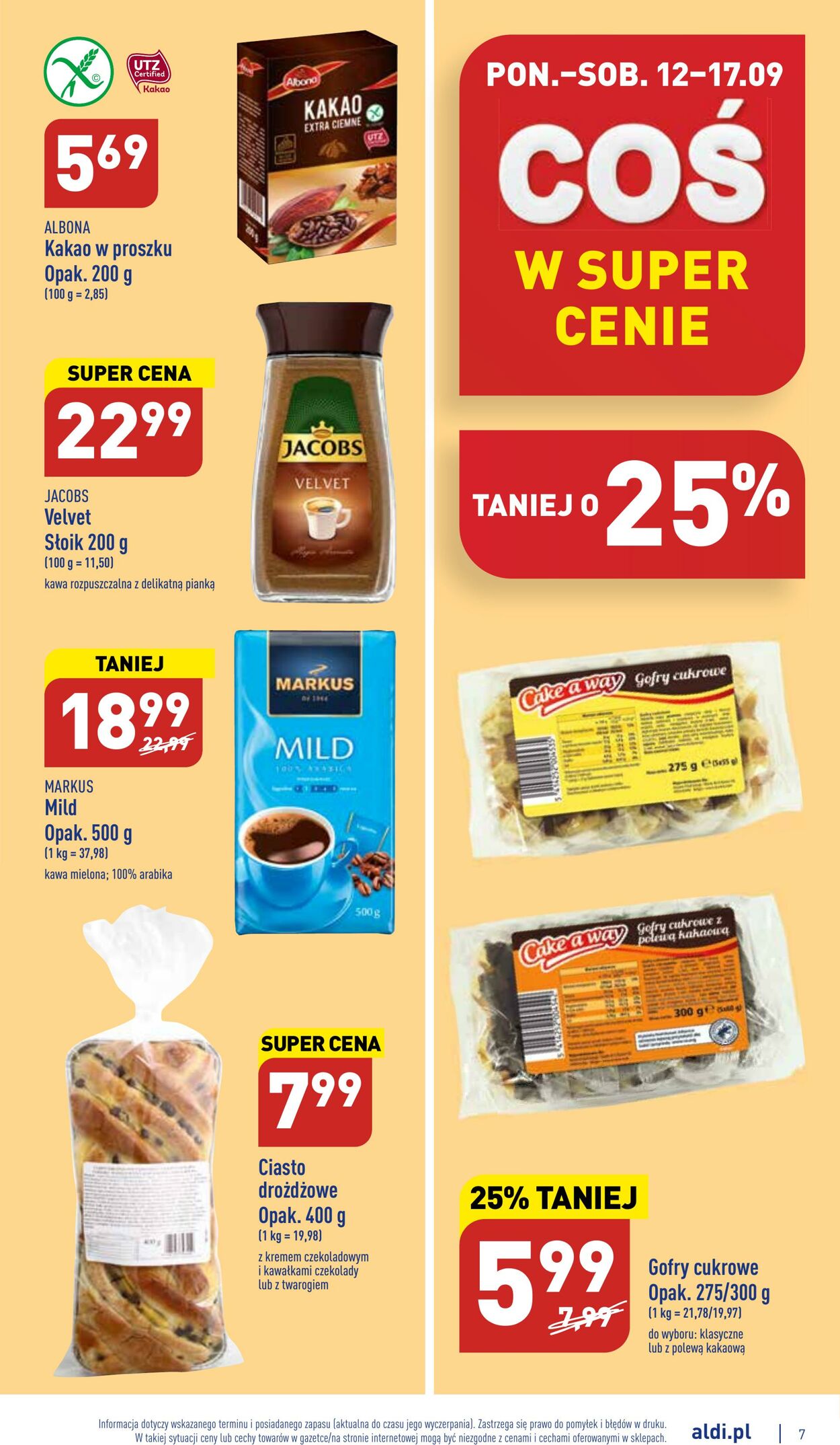 Gazetka Aldi 12.09.2022 - 17.09.2022