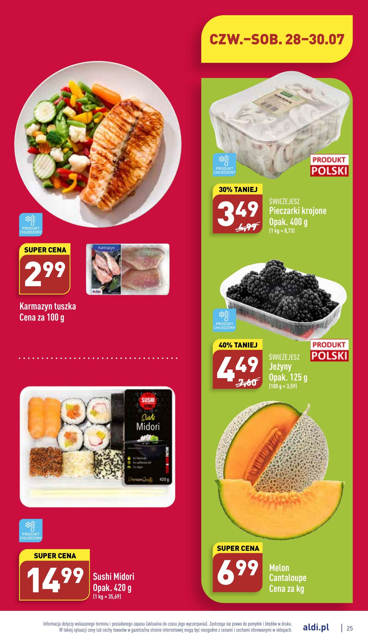 Gazetka Aldi 25.07.2022 - 30.07.2022