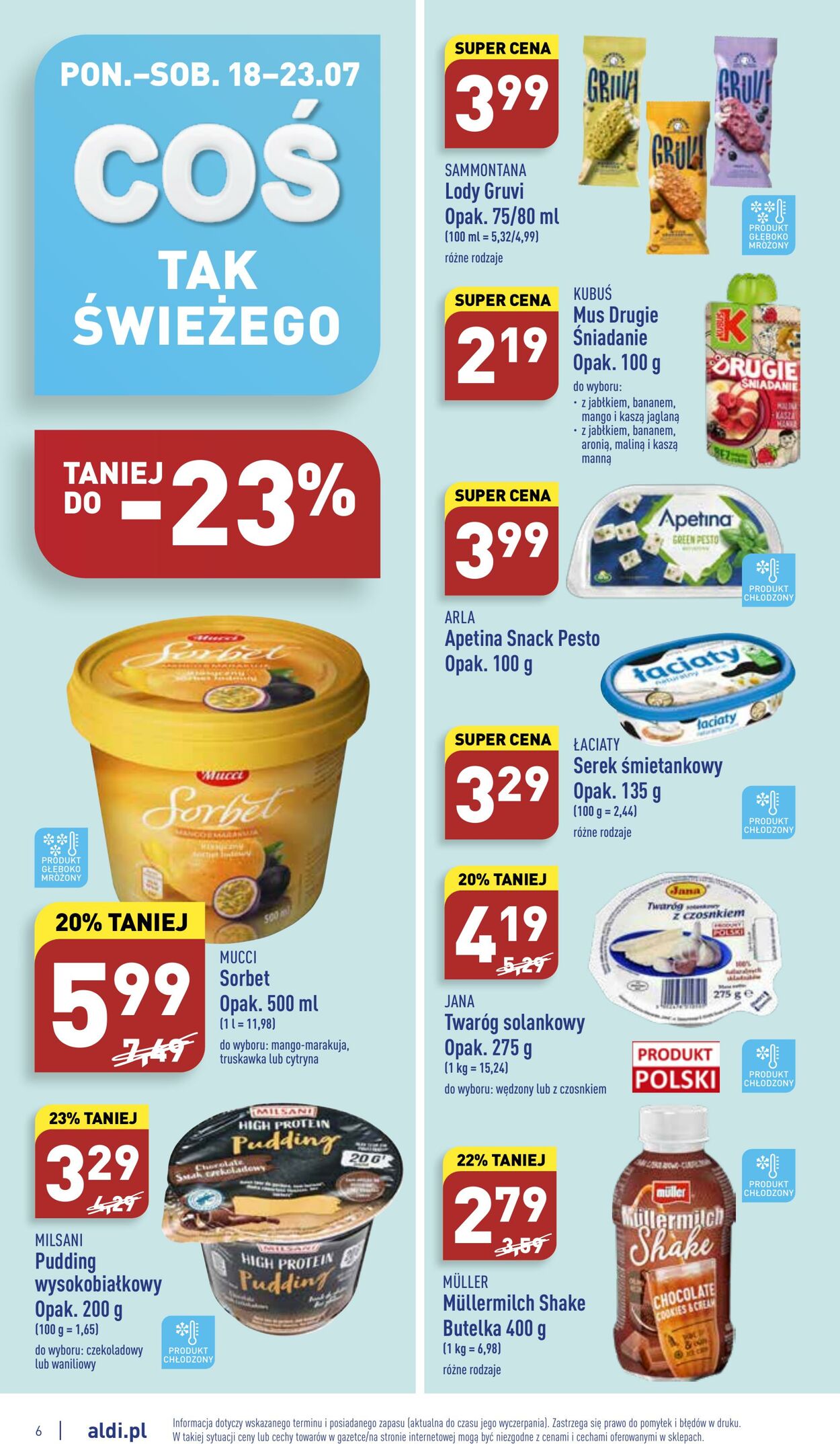 Gazetka Aldi 18.07.2022 - 23.07.2022