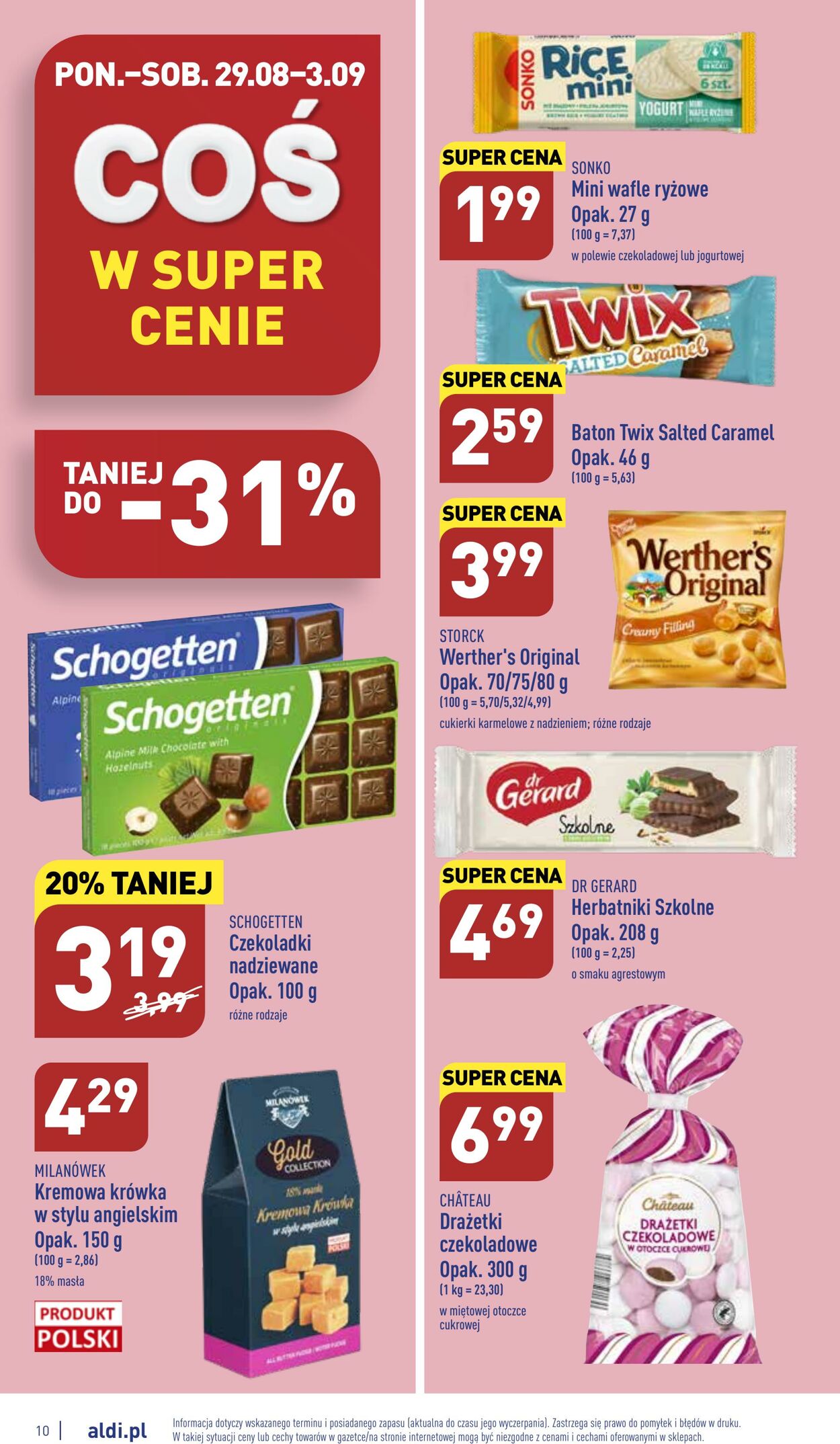 Gazetka Aldi 29.08.2022 - 03.09.2022