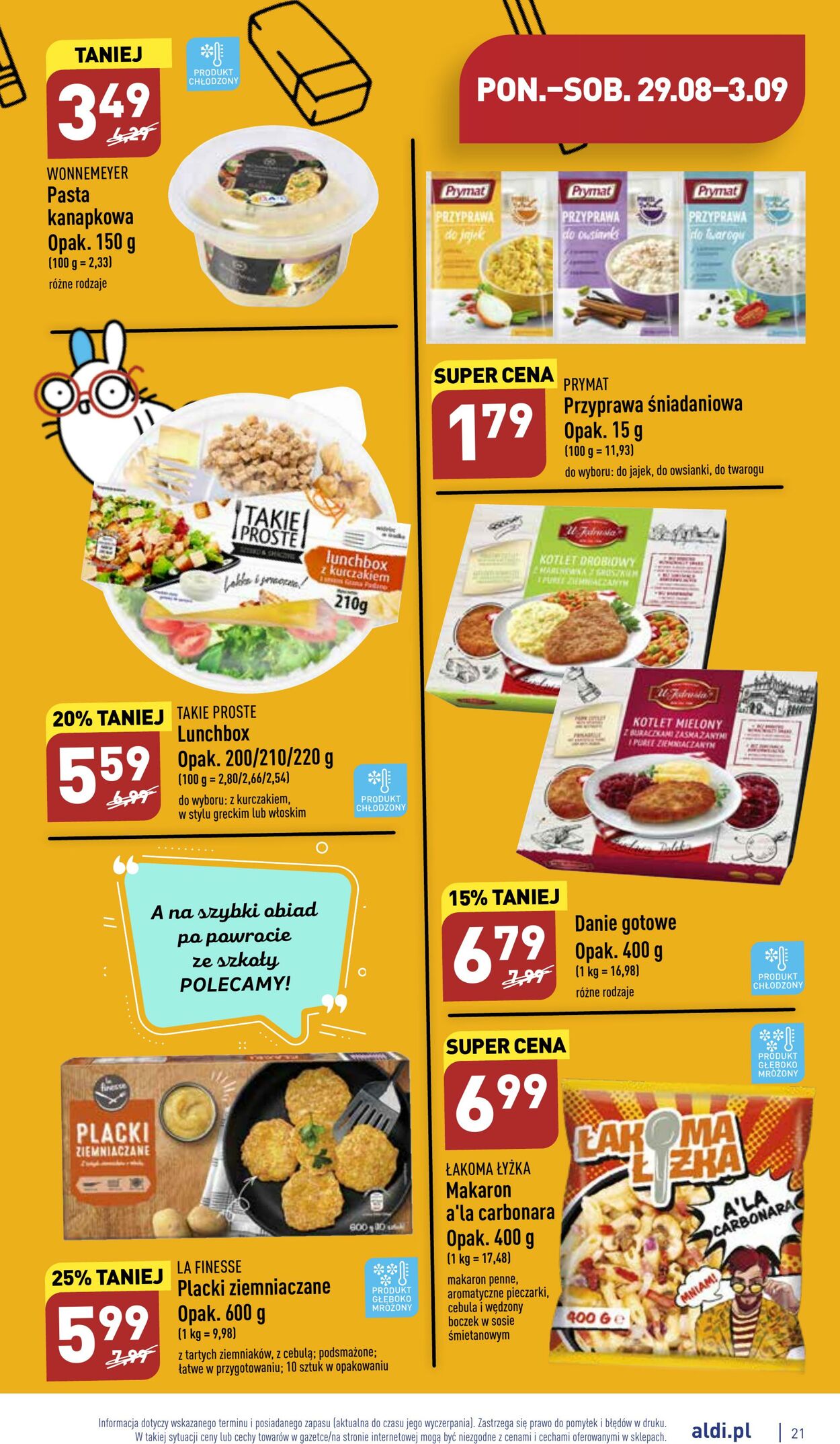 Gazetka Aldi 29.08.2022 - 03.09.2022