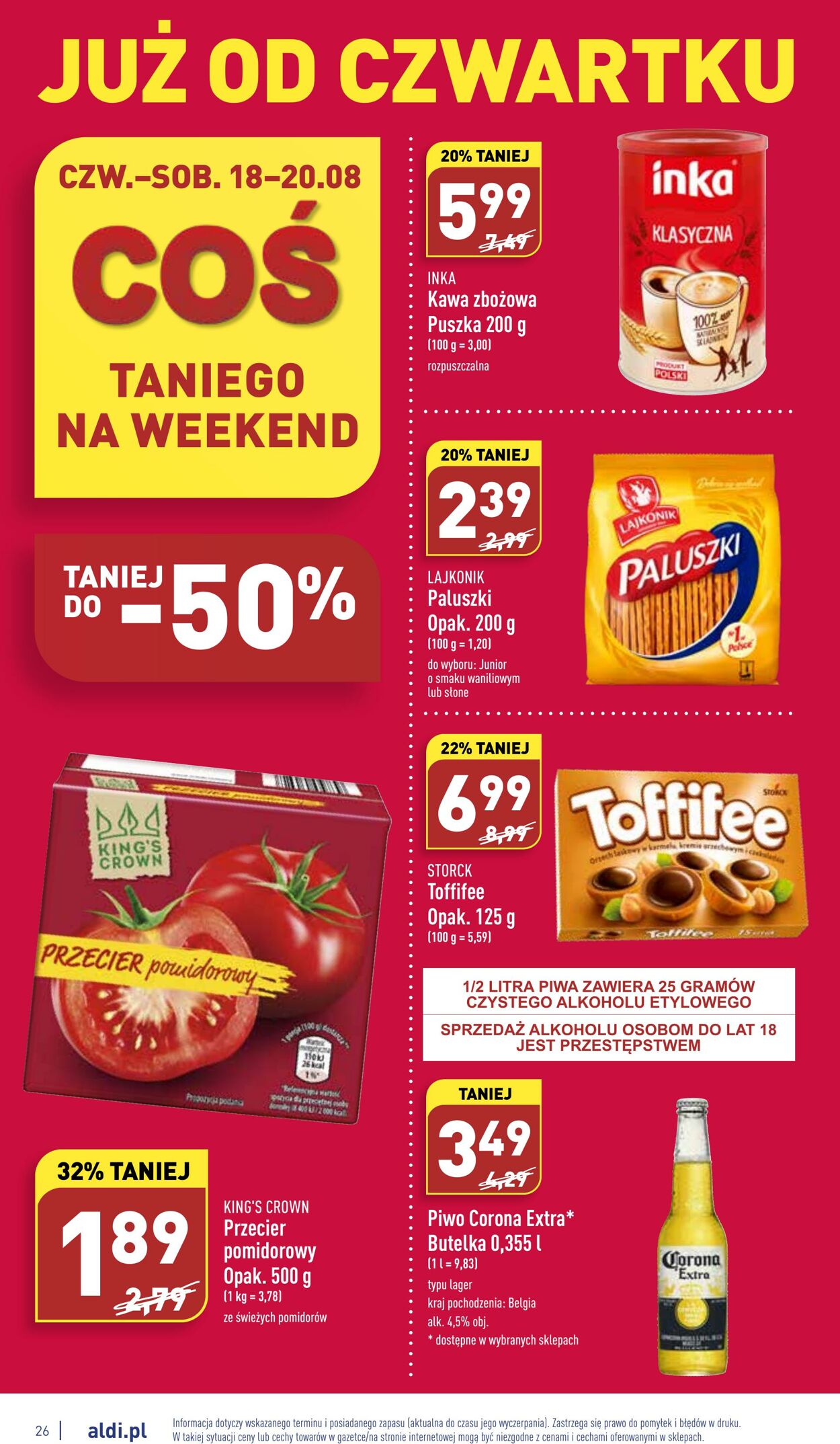 Gazetka Aldi 08.08.2022 - 13.08.2022