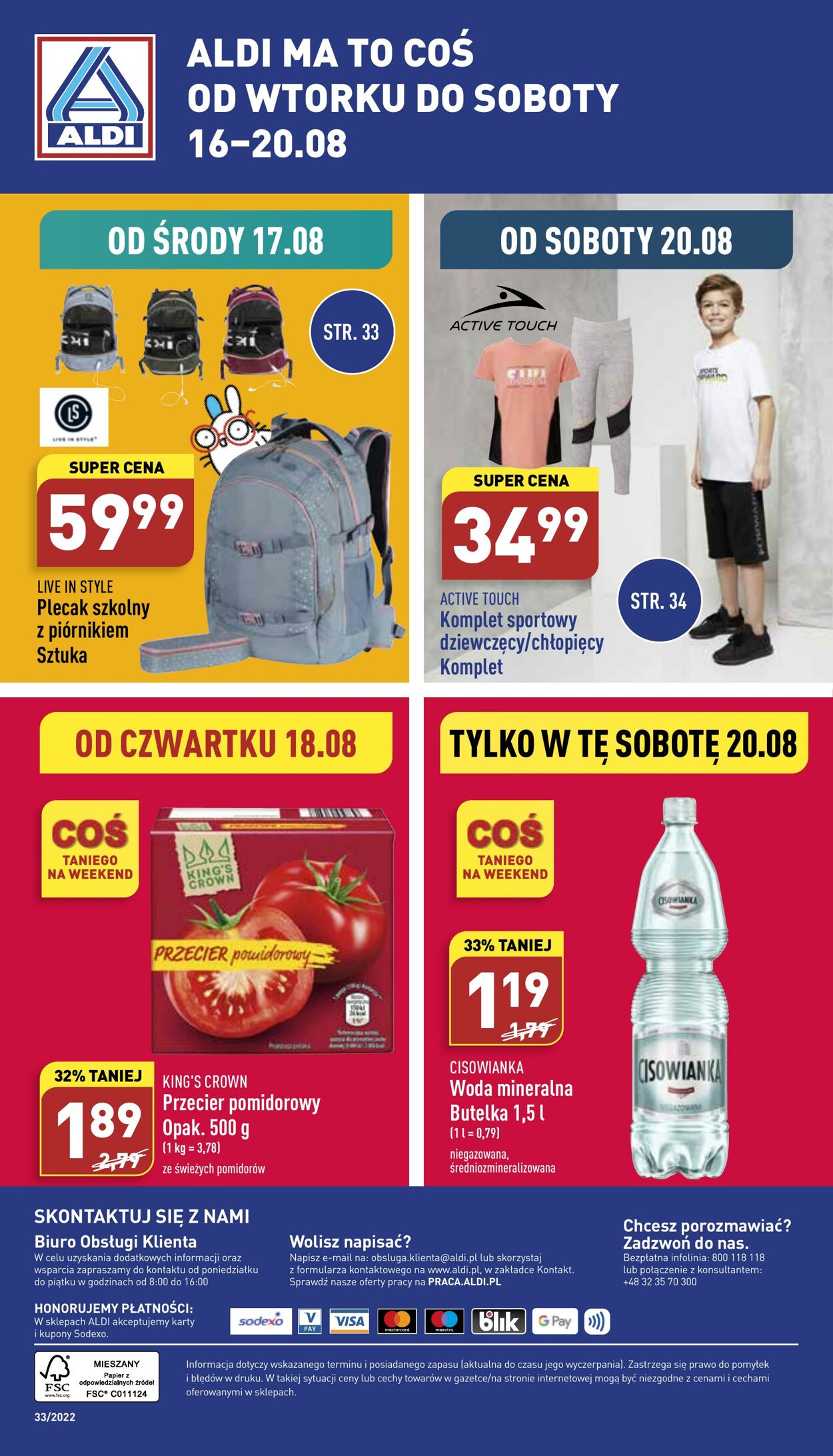 Gazetka Aldi 08.08.2022 - 13.08.2022