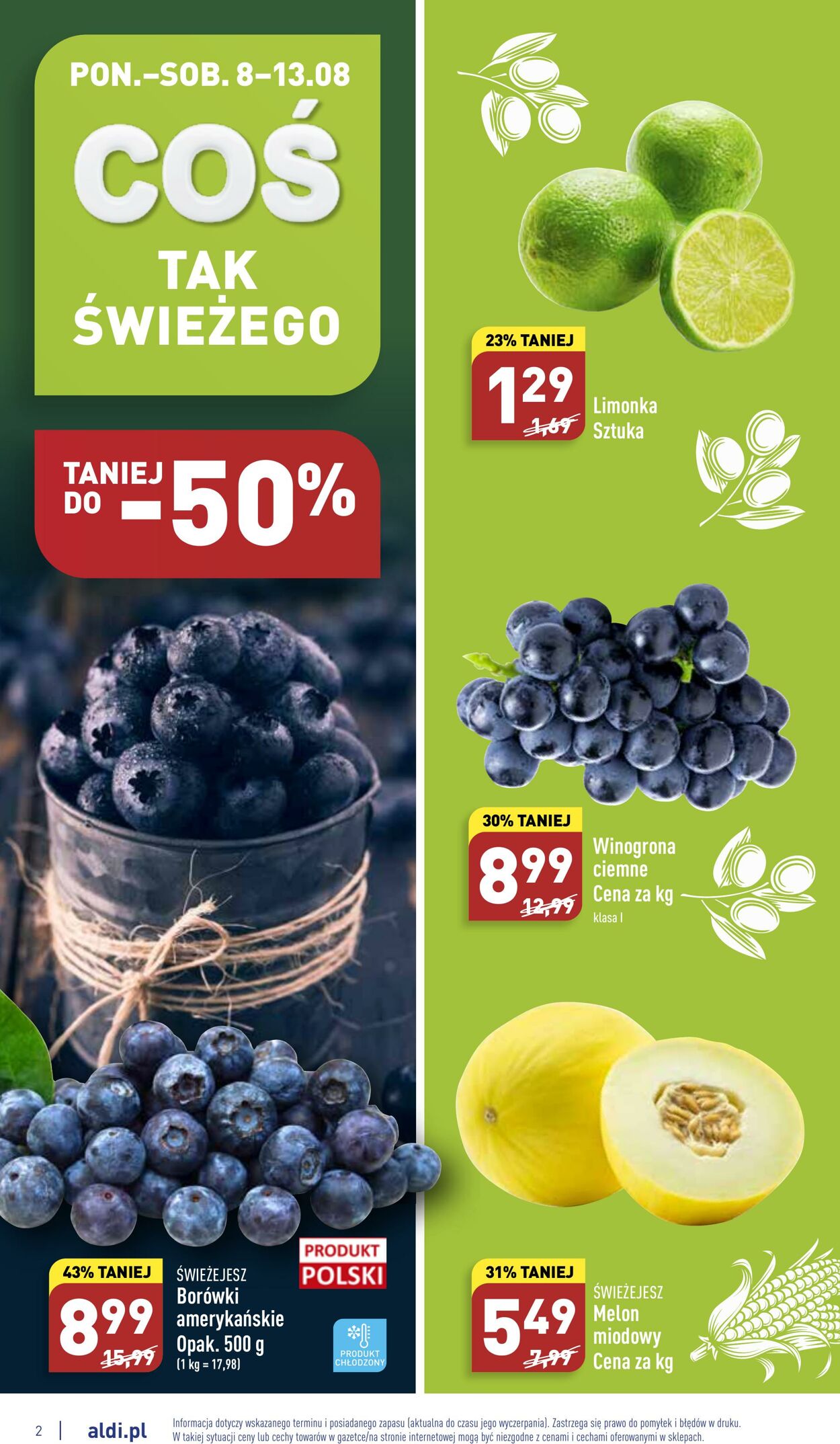 Gazetka Aldi 08.08.2022 - 13.08.2022