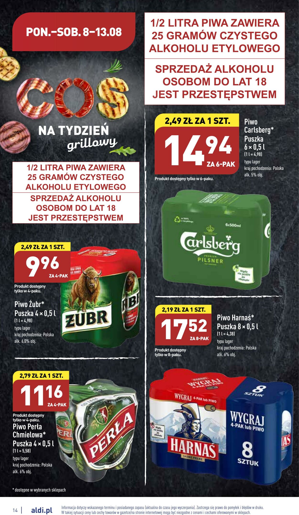 Gazetka Aldi 08.08.2022 - 13.08.2022