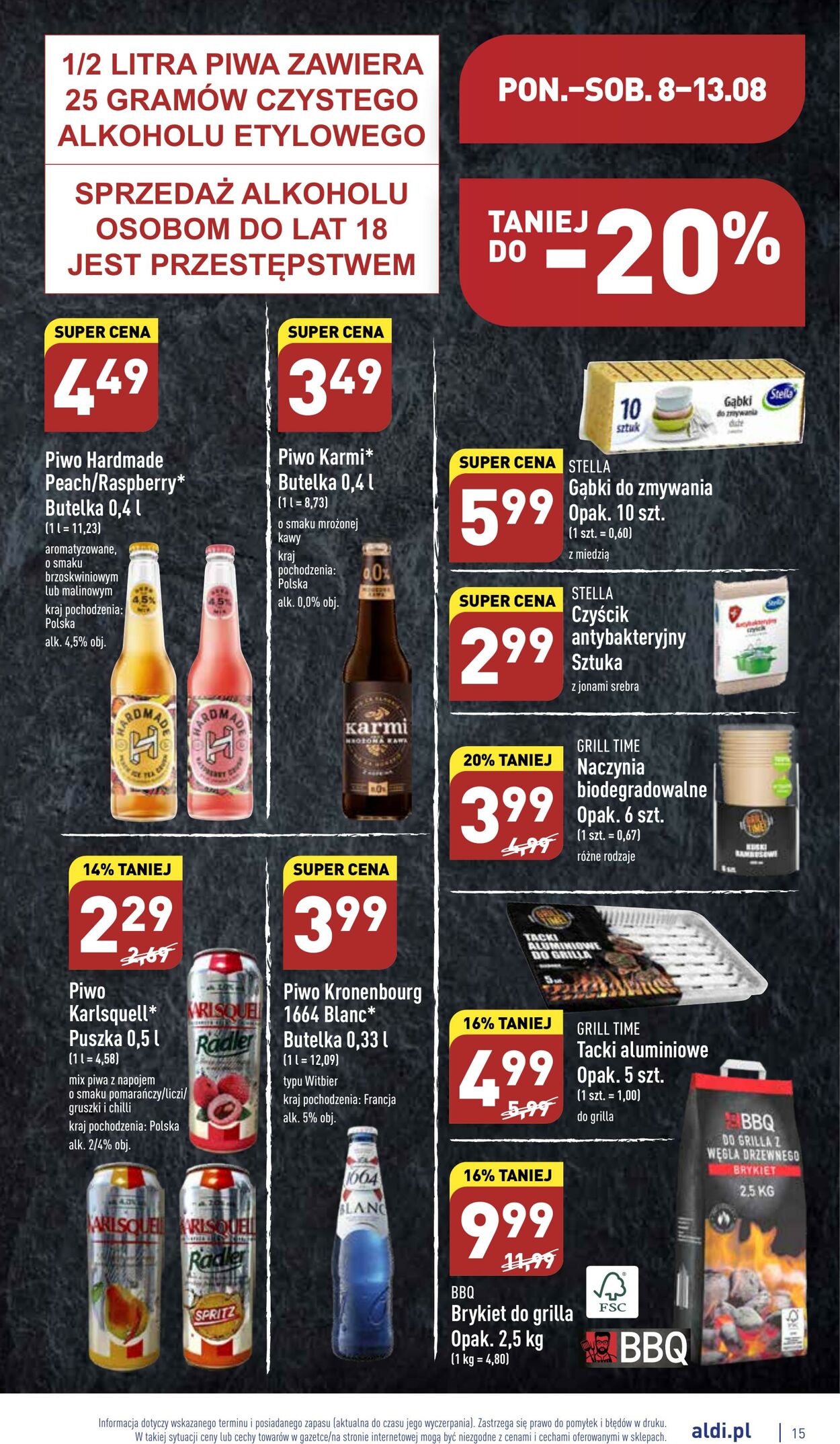 Gazetka Aldi 08.08.2022 - 13.08.2022