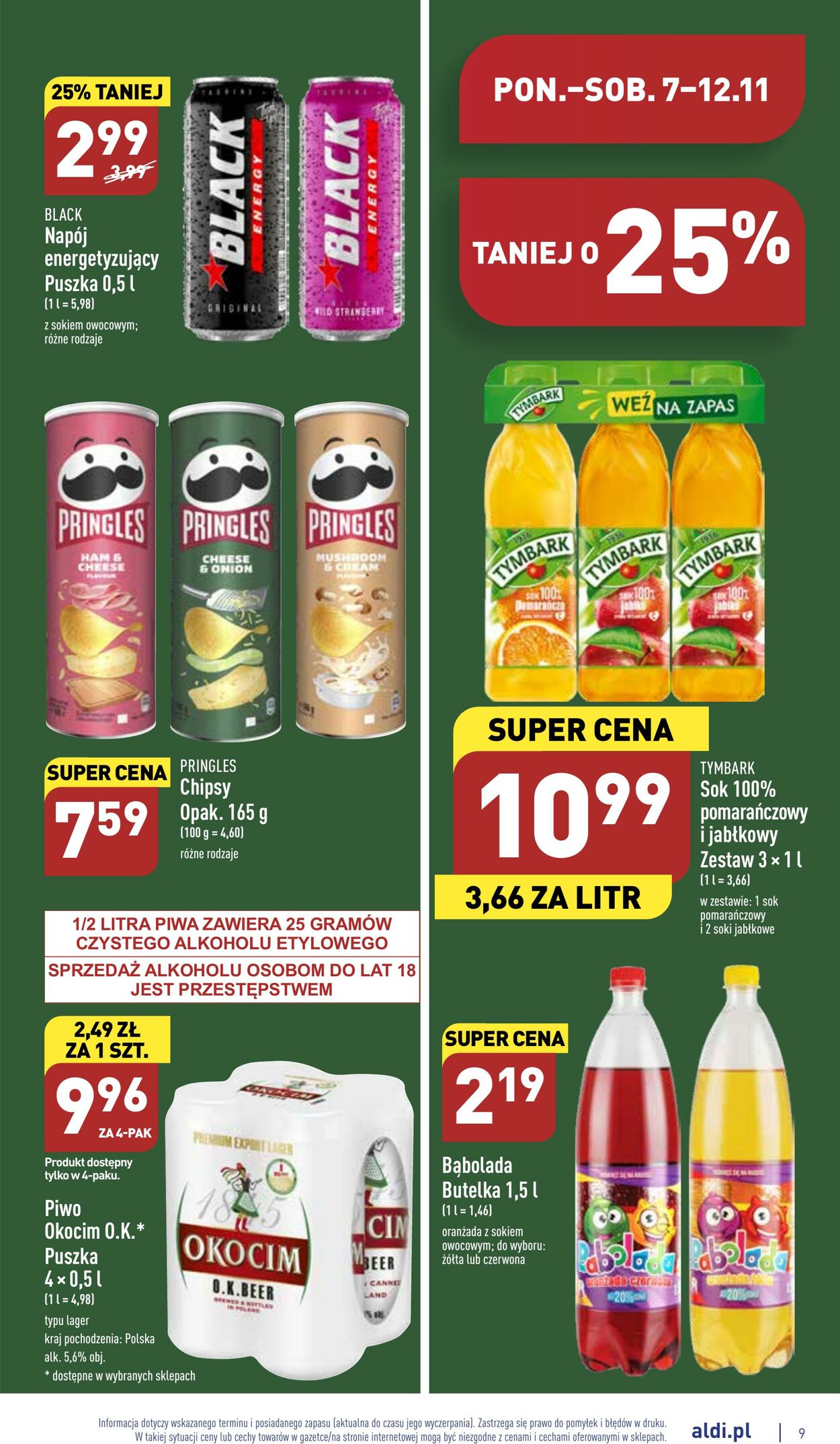 Gazetka Aldi 07.11.2022 - 12.11.2022