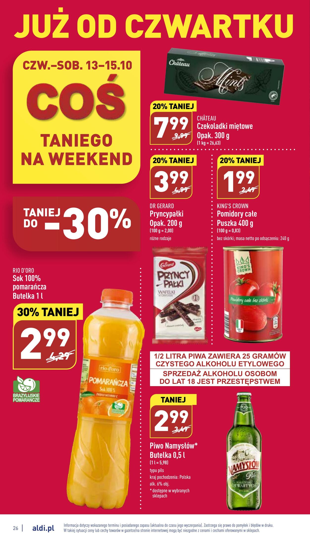 Gazetka Aldi 10.10.2022 - 15.10.2022