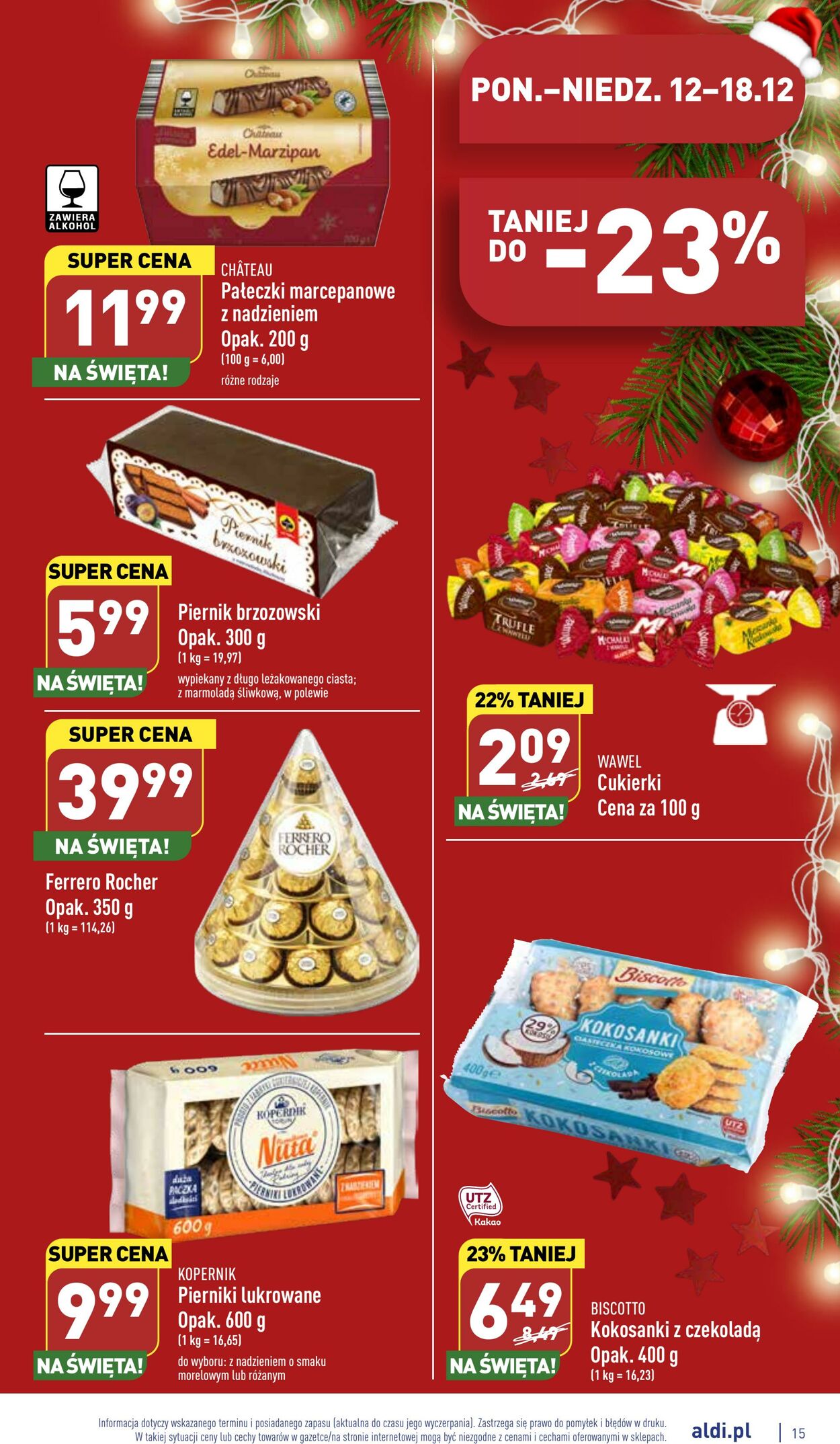 Gazetka Aldi 12.12.2022 - 18.12.2022