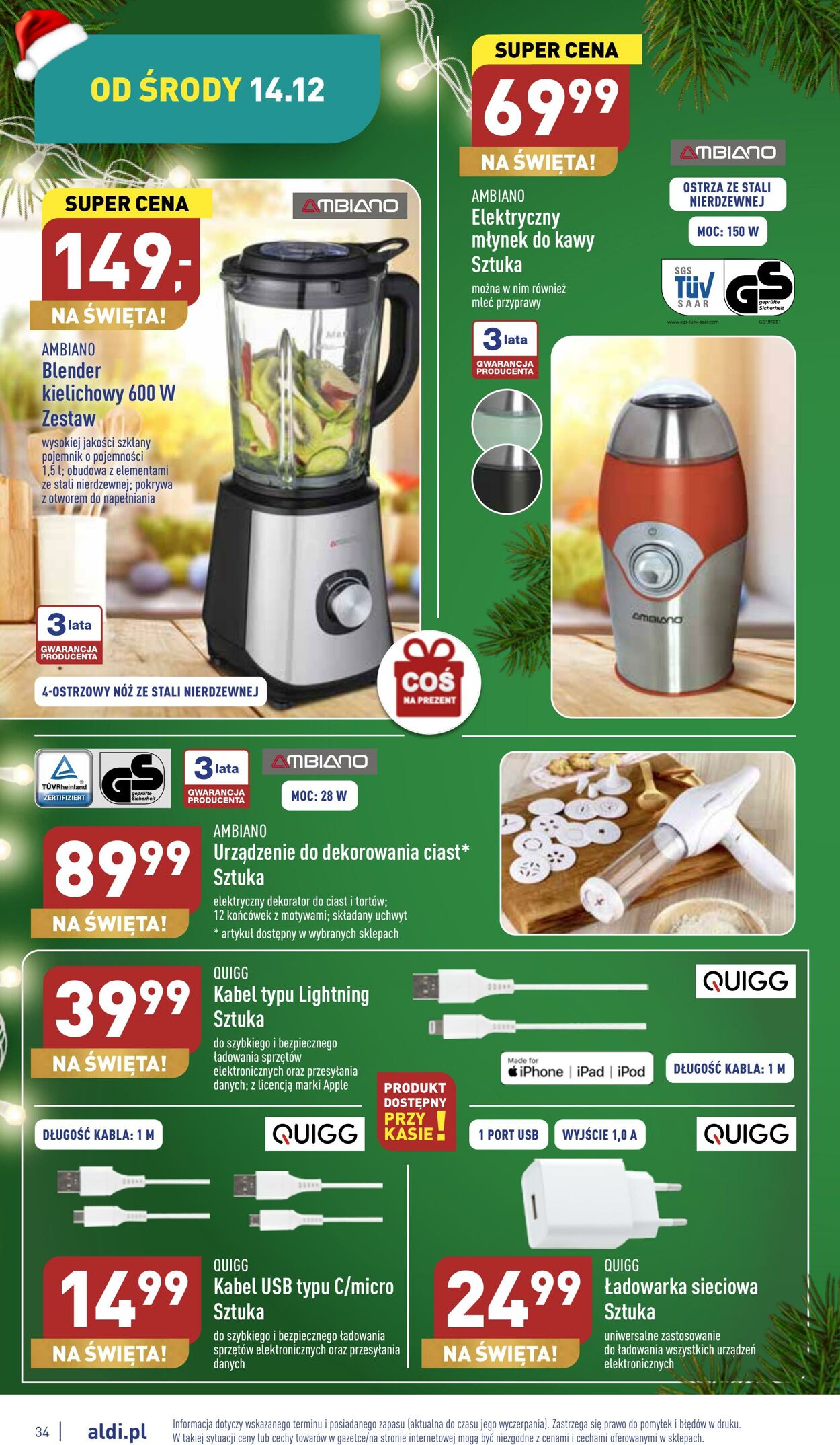 Gazetka Aldi 12.12.2022 - 18.12.2022