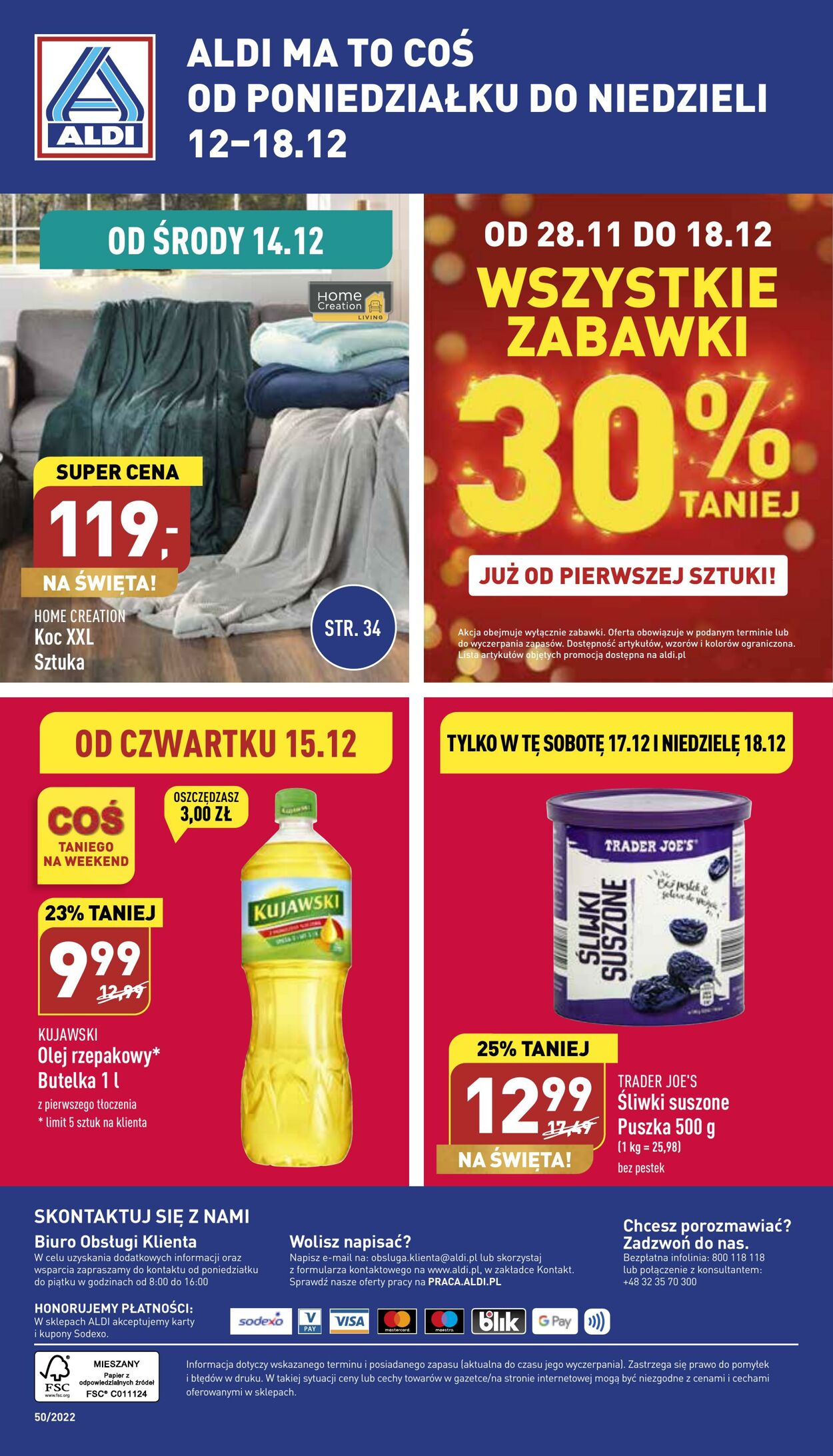 Gazetka Aldi 12.12.2022 - 18.12.2022