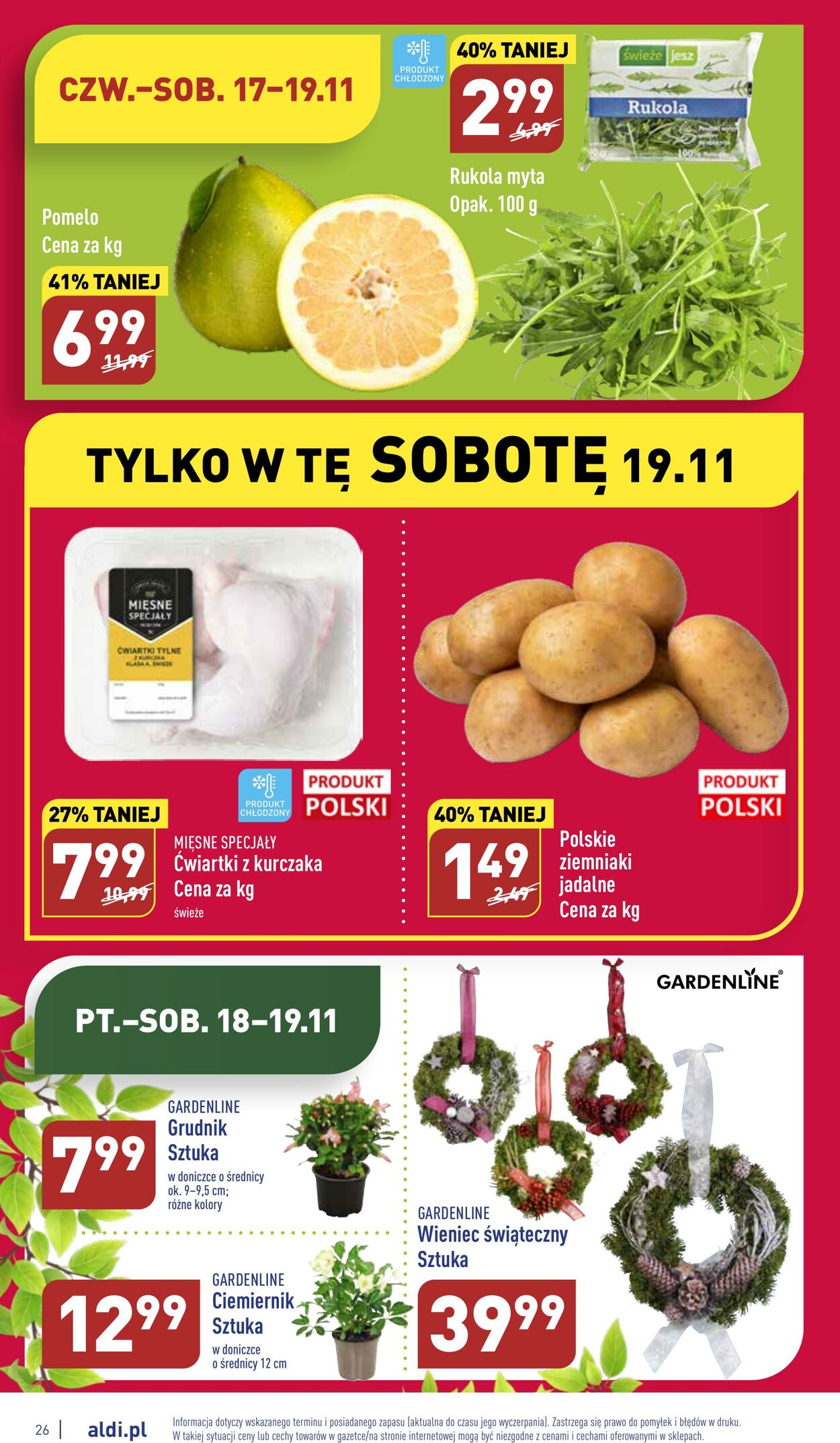 Gazetka Aldi 14.11.2022 - 19.11.2022