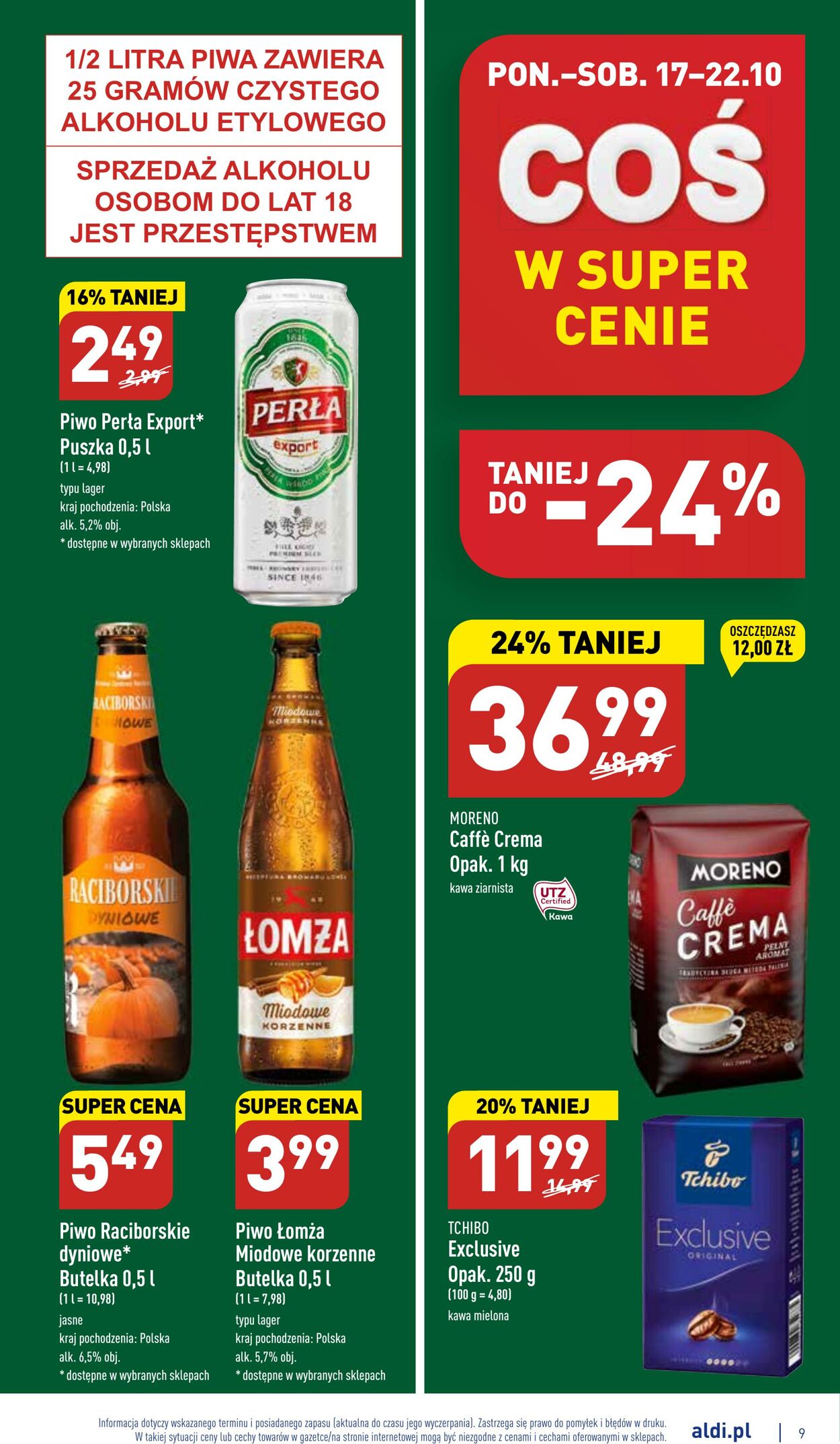 Gazetka Aldi 17.10.2022 - 22.10.2022