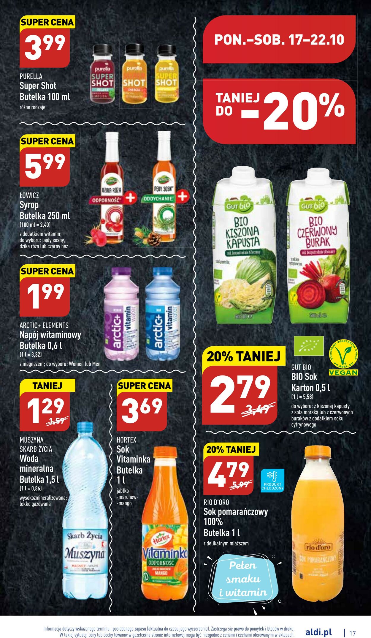 Gazetka Aldi 17.10.2022 - 22.10.2022