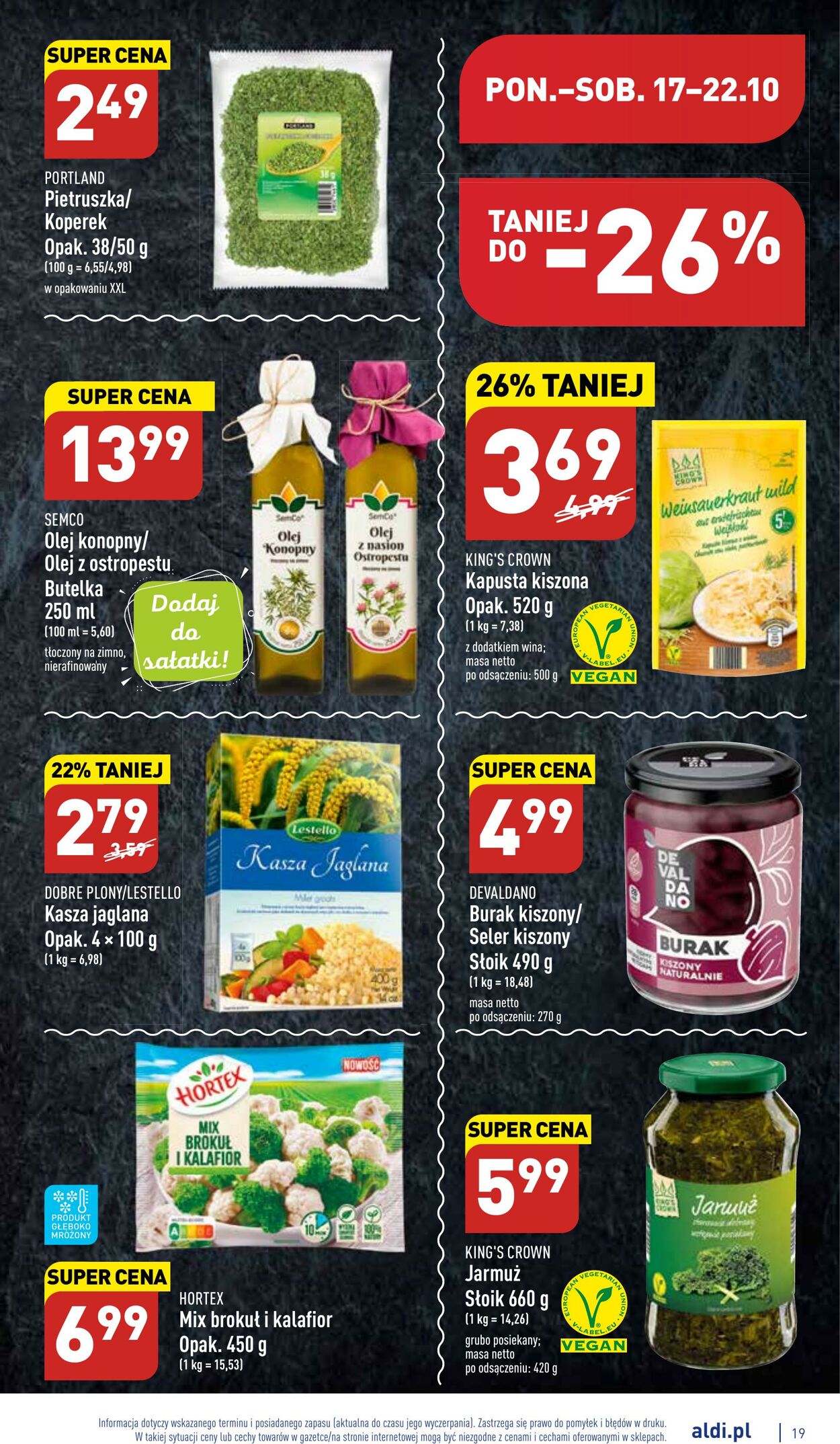 Gazetka Aldi 17.10.2022 - 22.10.2022