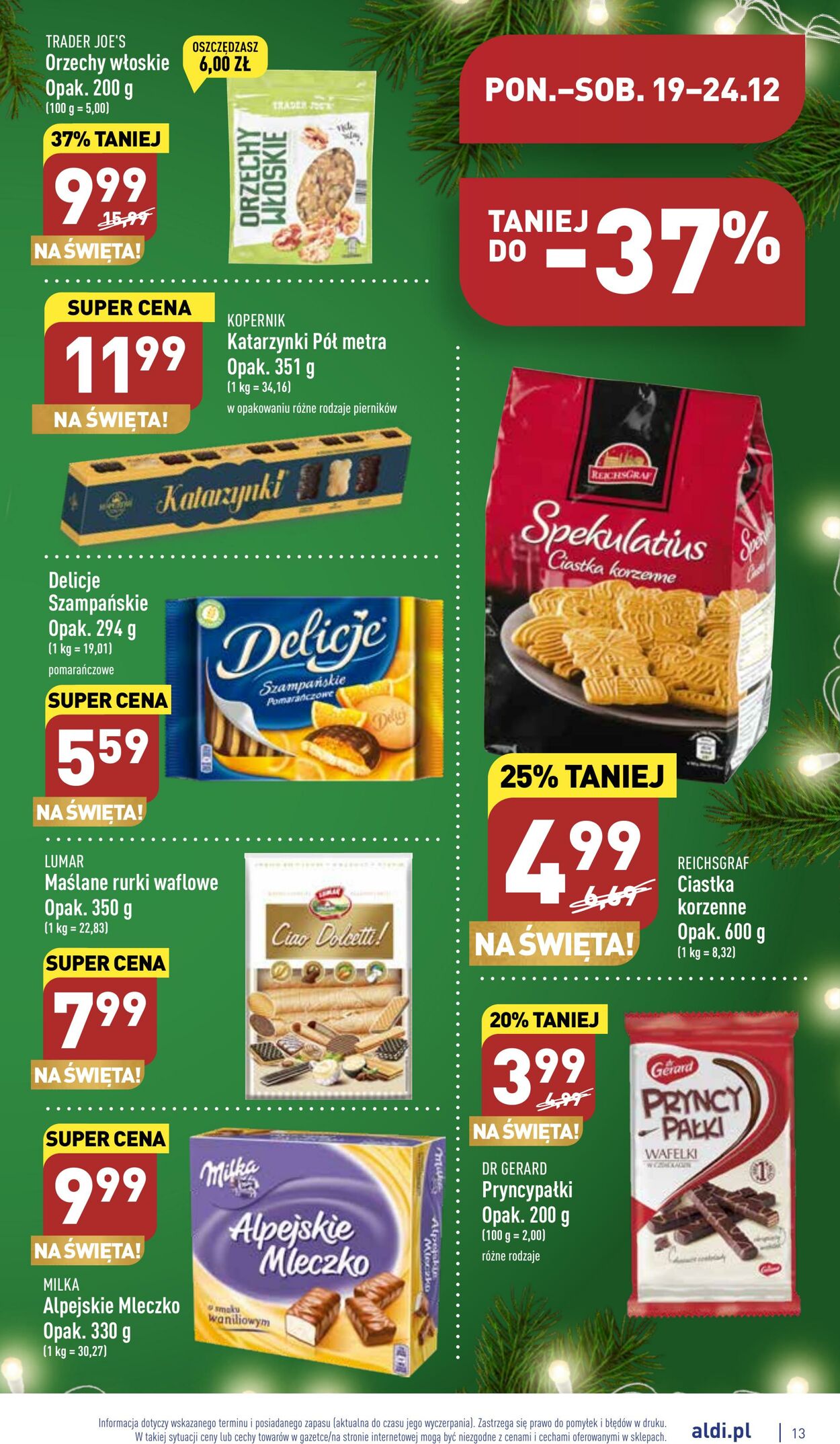 Gazetka Aldi 19.12.2022 - 24.12.2022