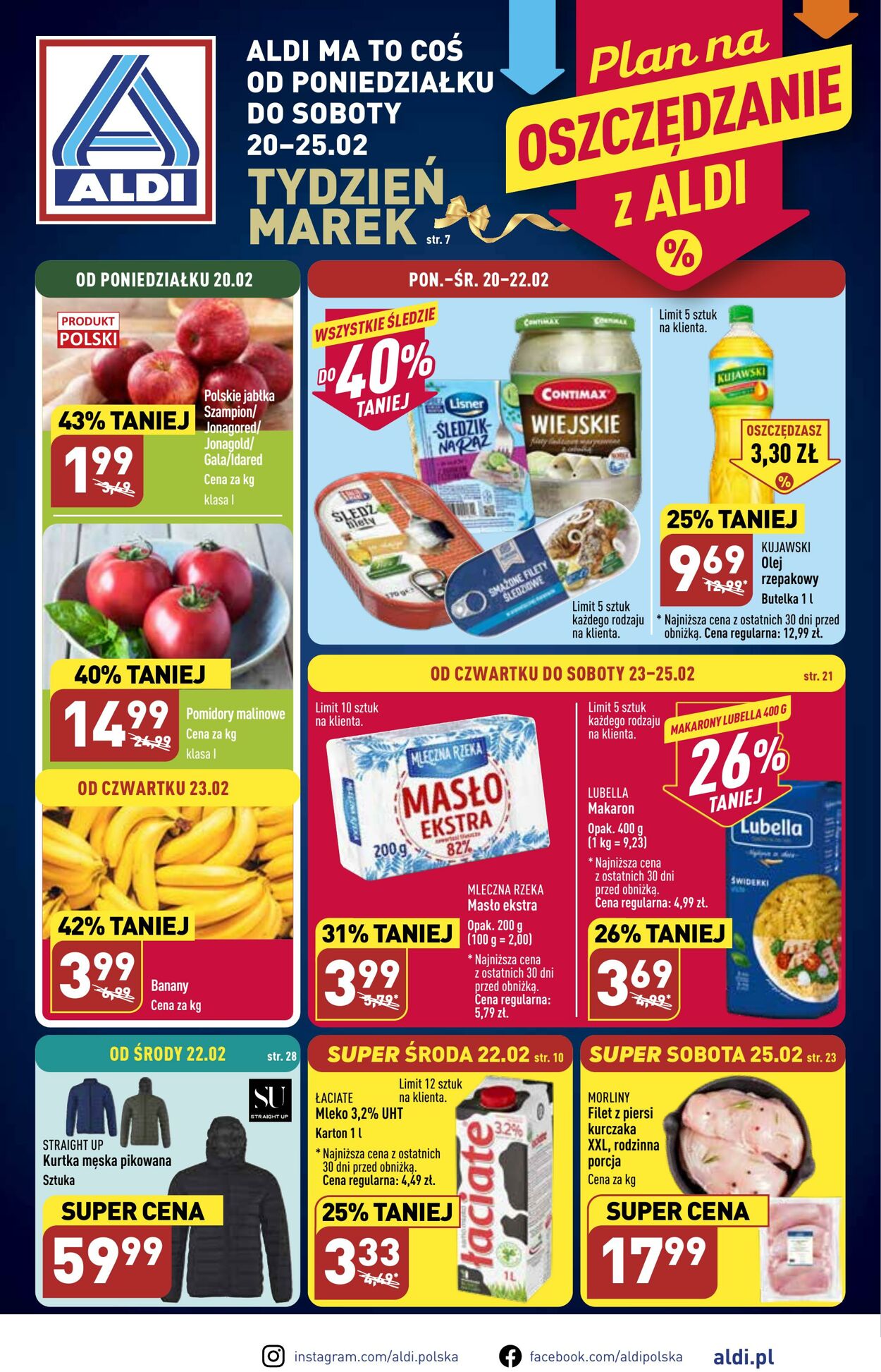 Aldi Gazetka Promocyjna - Ważna Od 20.02 Do 25.02 - Strona Nr 1 ...