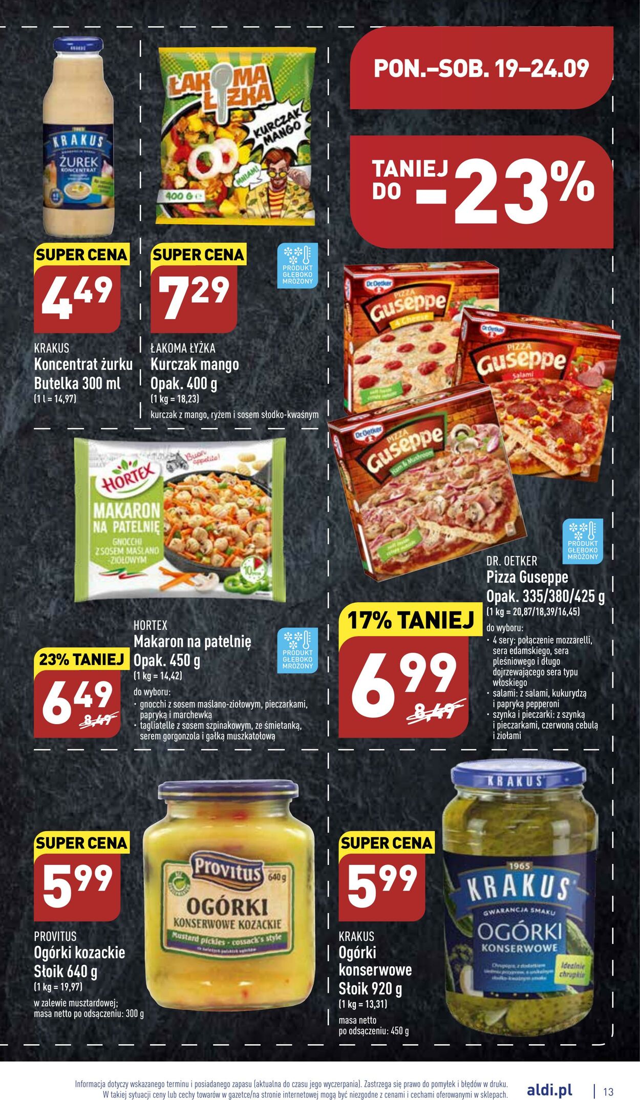 Gazetka Aldi 19.09.2022 - 24.09.2022