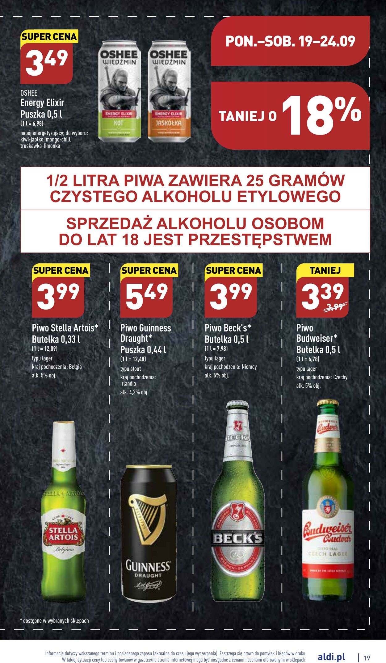 Gazetka Aldi 19.09.2022 - 24.09.2022