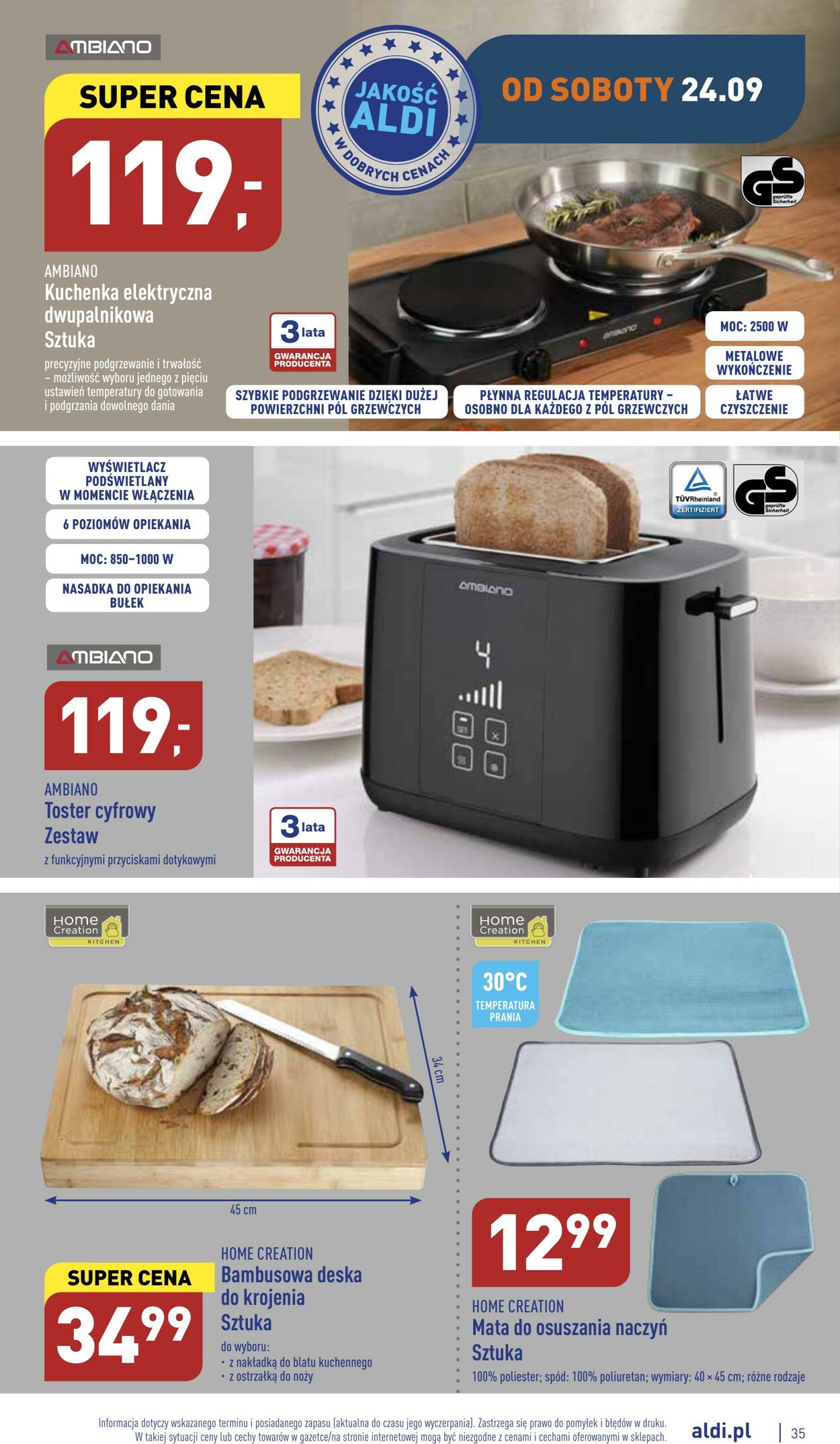 Gazetka Aldi 19.09.2022 - 24.09.2022