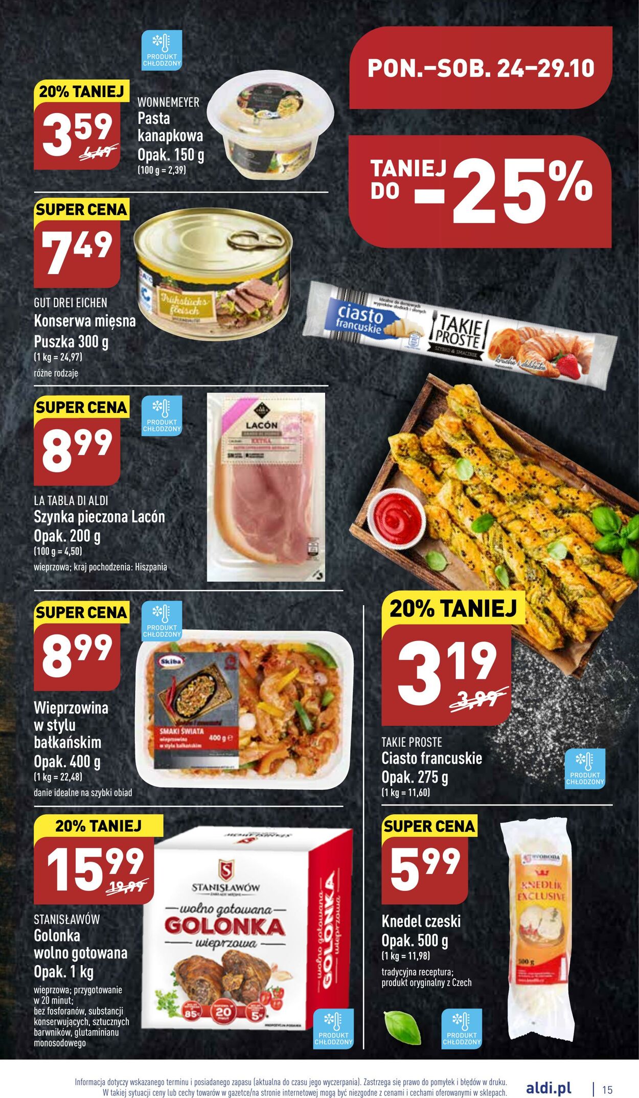 Gazetka Aldi 24.10.2022 - 29.10.2022