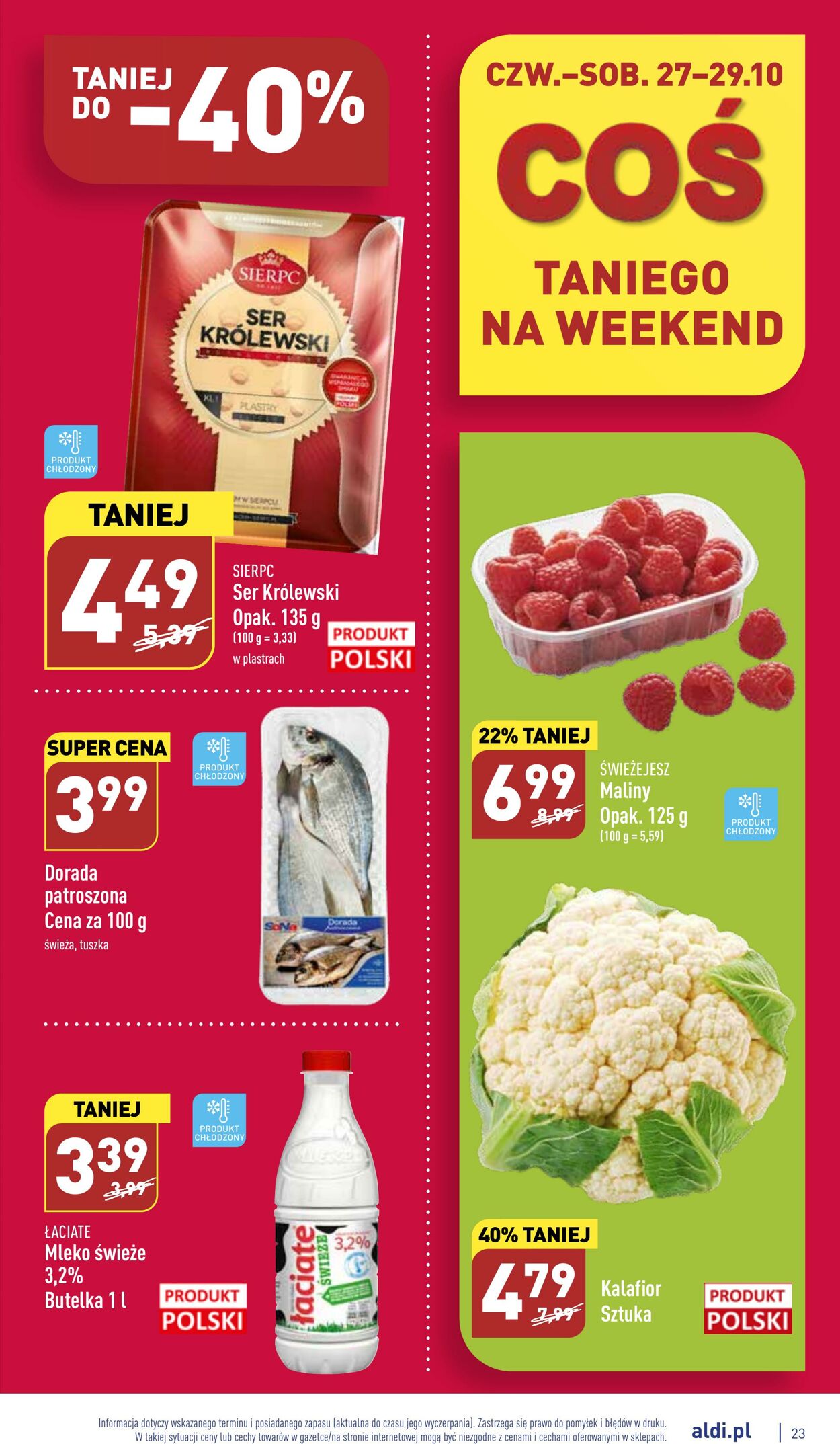 Gazetka Aldi 24.10.2022 - 29.10.2022