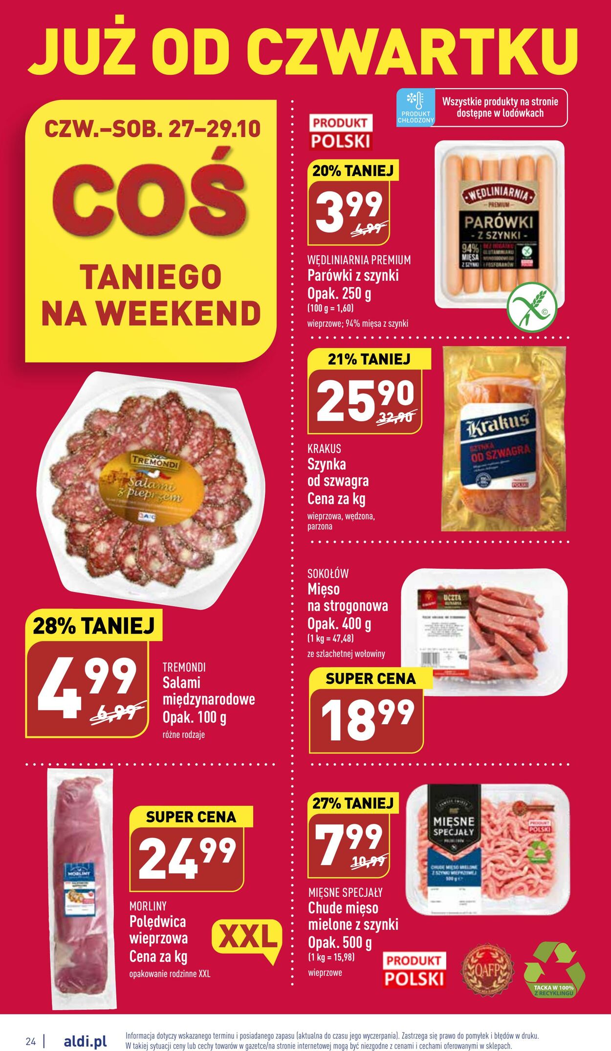 Gazetka Aldi 24.10.2022 - 29.10.2022