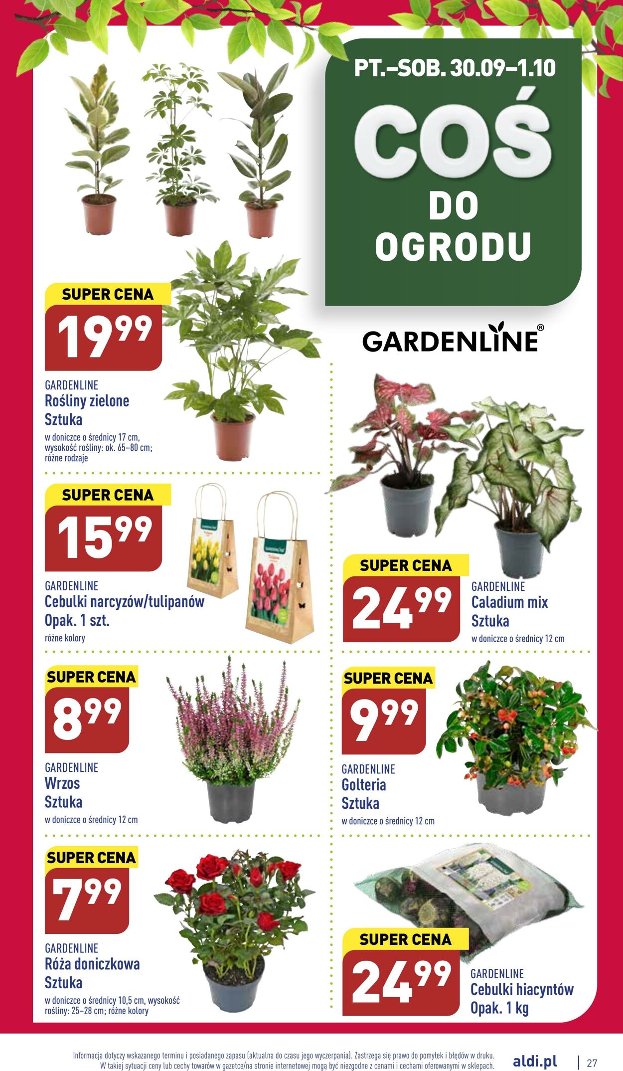 Gazetka Aldi 26.09.2022 - 01.10.2022